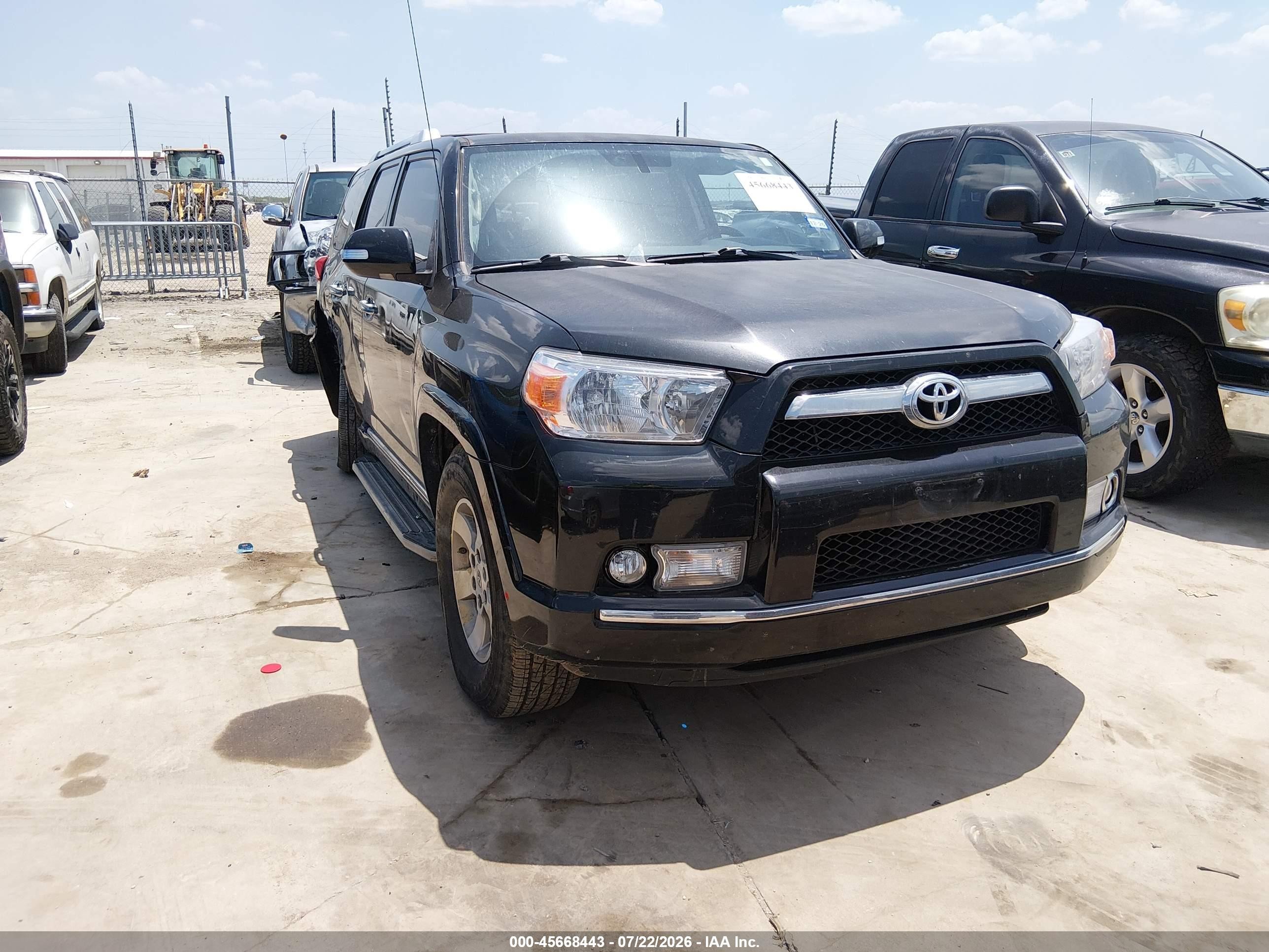 2013 Toyota 4runner Sr5 Черный vin: JTEZU5JR4D5059031