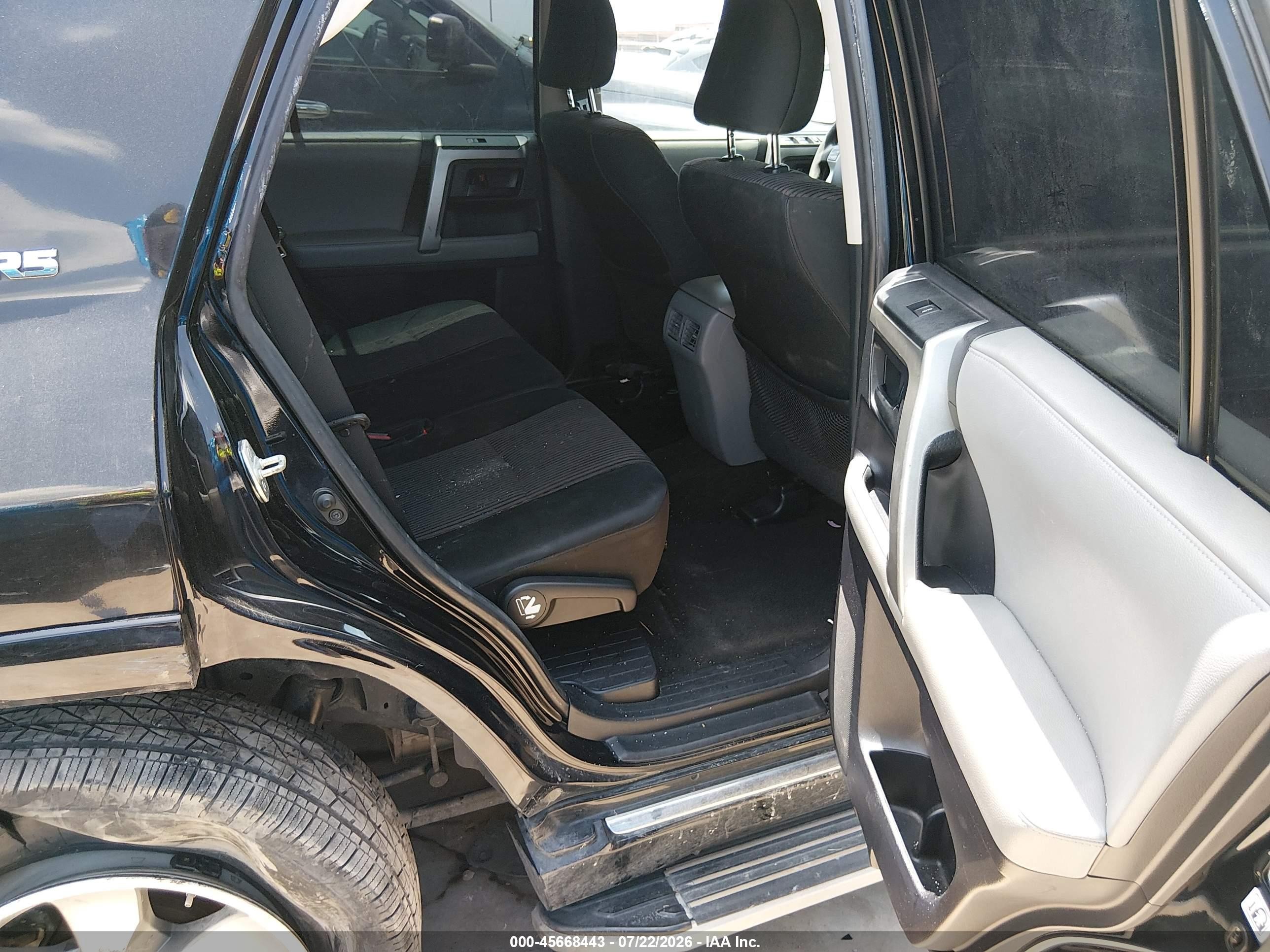 2013 Toyota 4runner Sr5 Черный vin: JTEZU5JR4D5059031