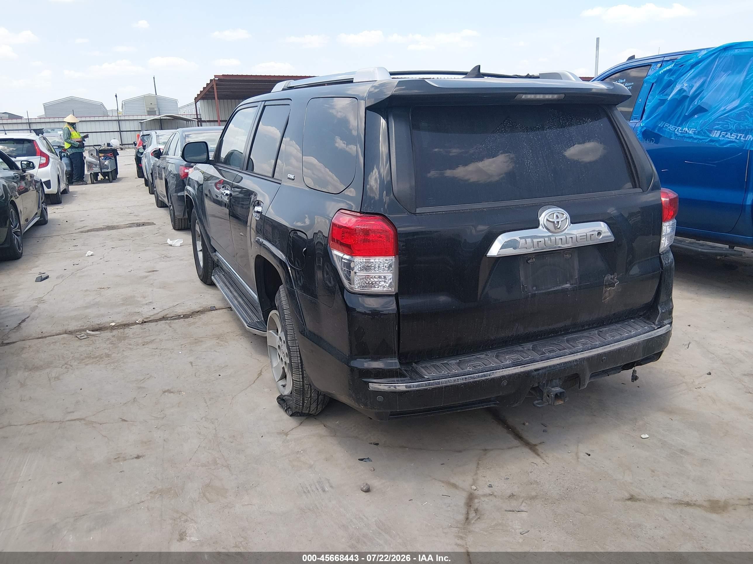 2013 Toyota 4runner Sr5 Черный vin: JTEZU5JR4D5059031
