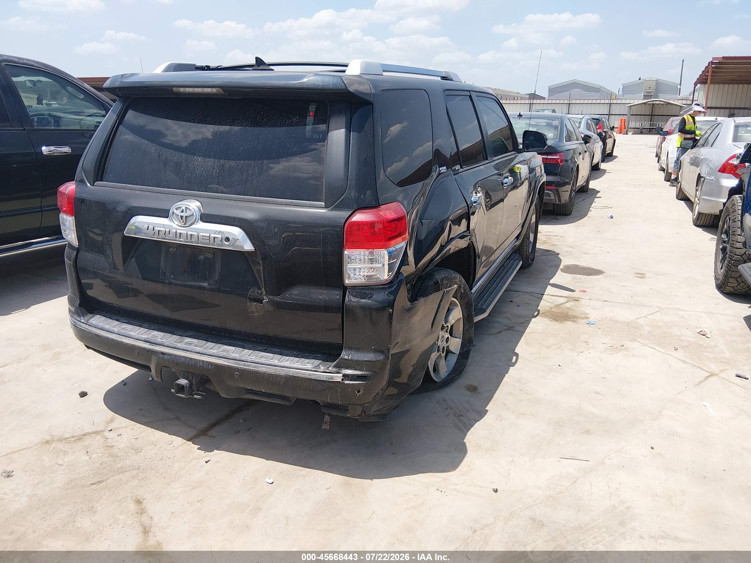 2013 Toyota 4runner Sr5 Черный vin: JTEZU5JR4D5059031