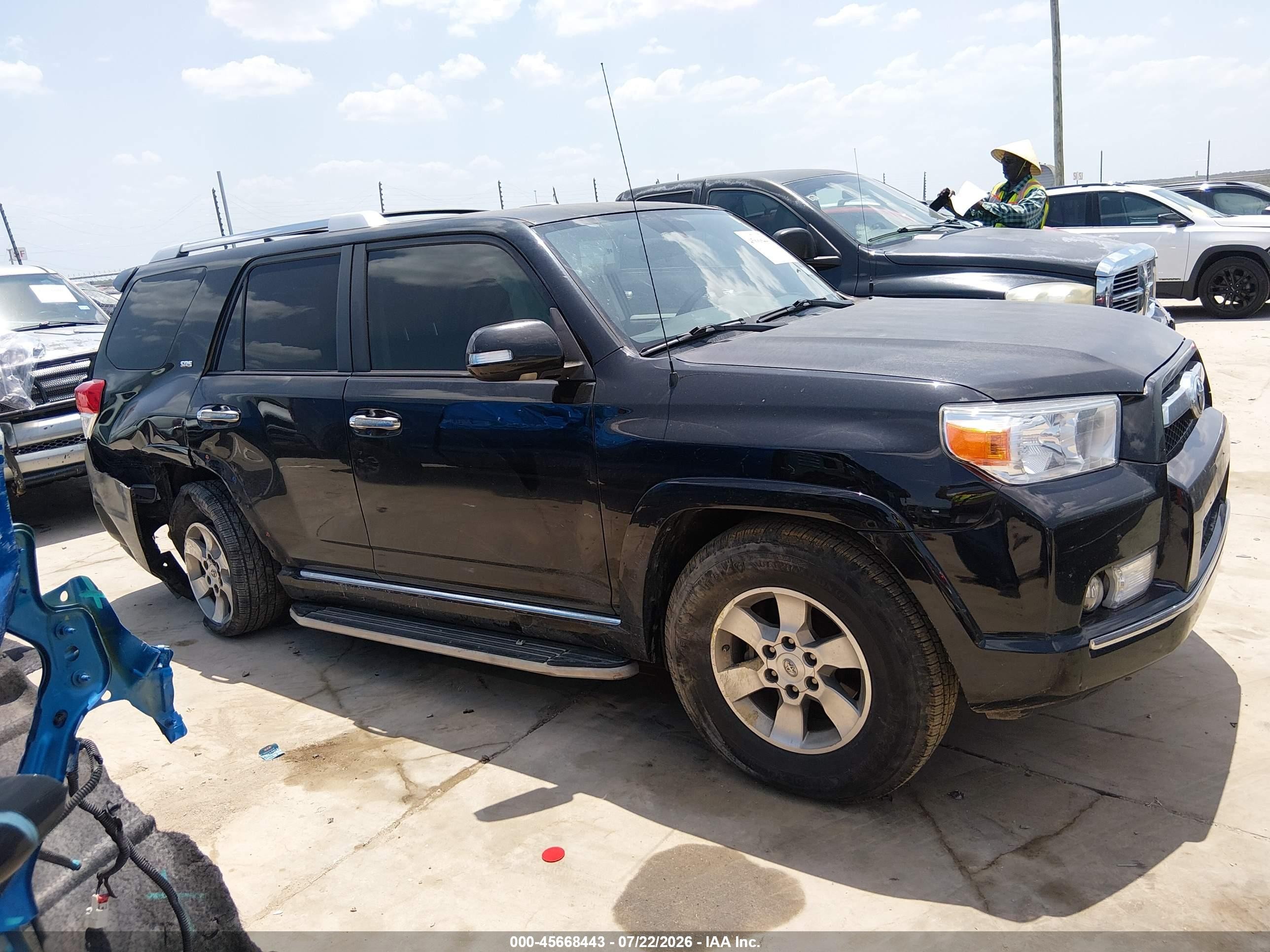 2013 Toyota 4runner Sr5 Черный vin: JTEZU5JR4D5059031