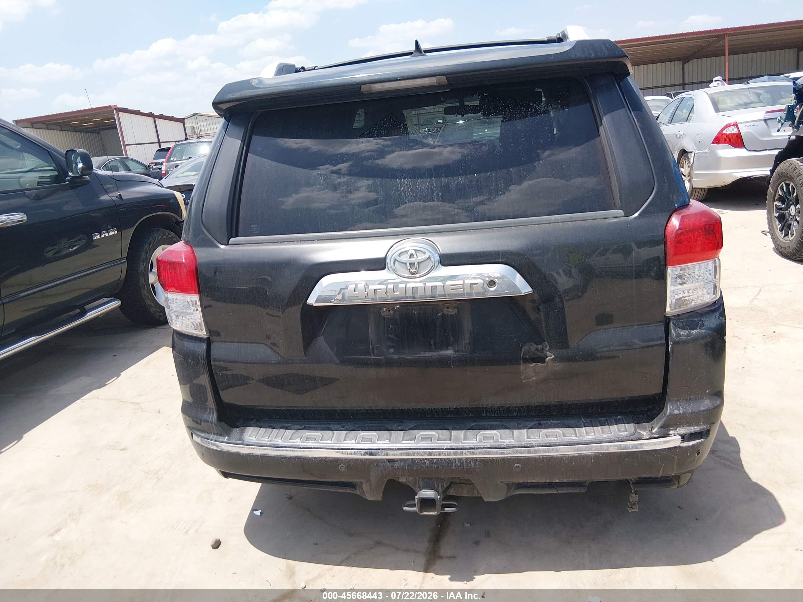2013 Toyota 4runner Sr5 Черный vin: JTEZU5JR4D5059031