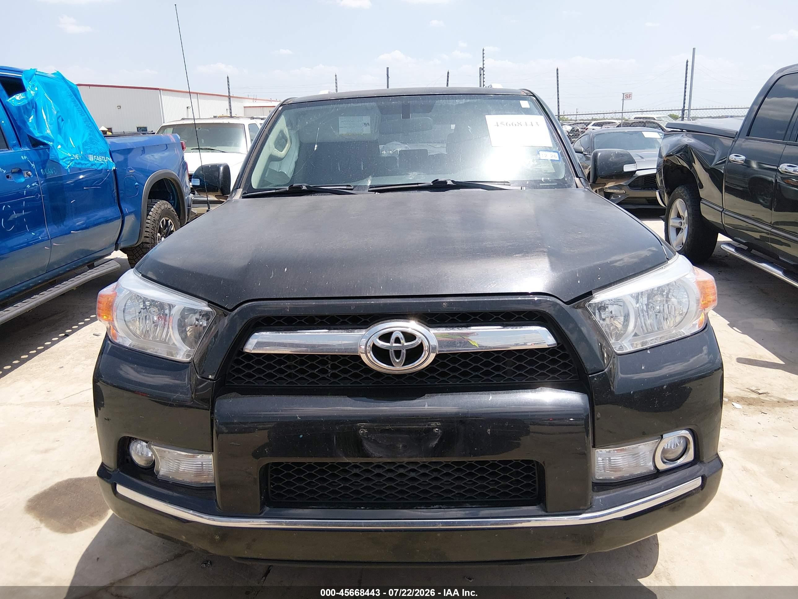 2013 Toyota 4runner Sr5 Черный vin: JTEZU5JR4D5059031