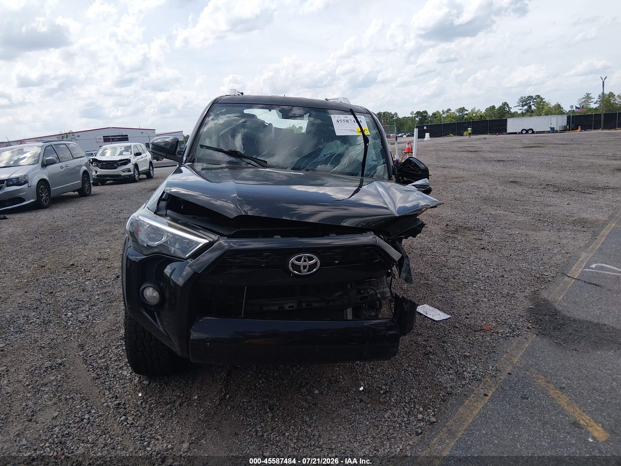 2014 Toyota 4runner Sr5 Black vin: JTEZU5JR4E5067292