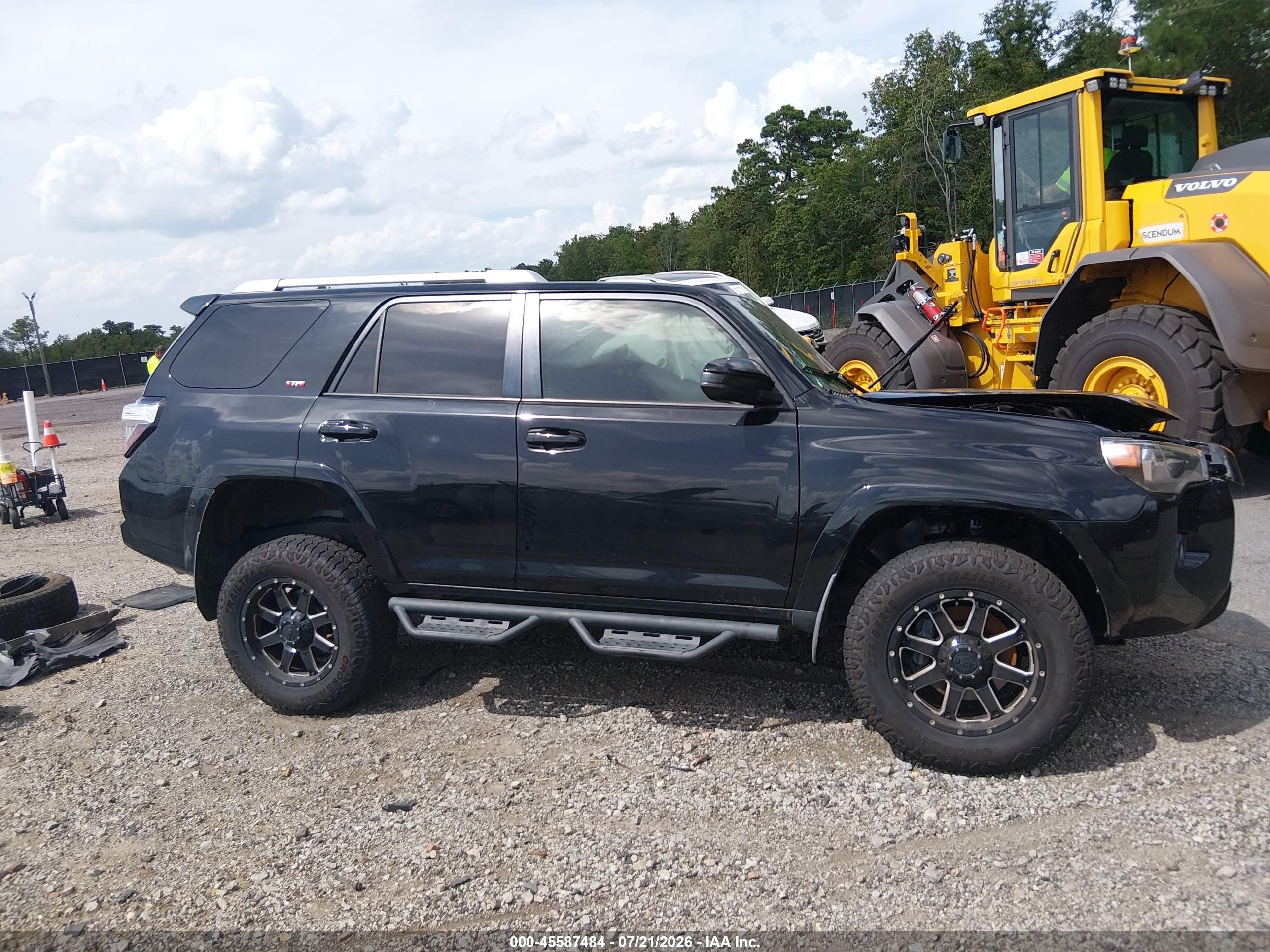 2014 Toyota 4runner Sr5 Black vin: JTEZU5JR4E5067292