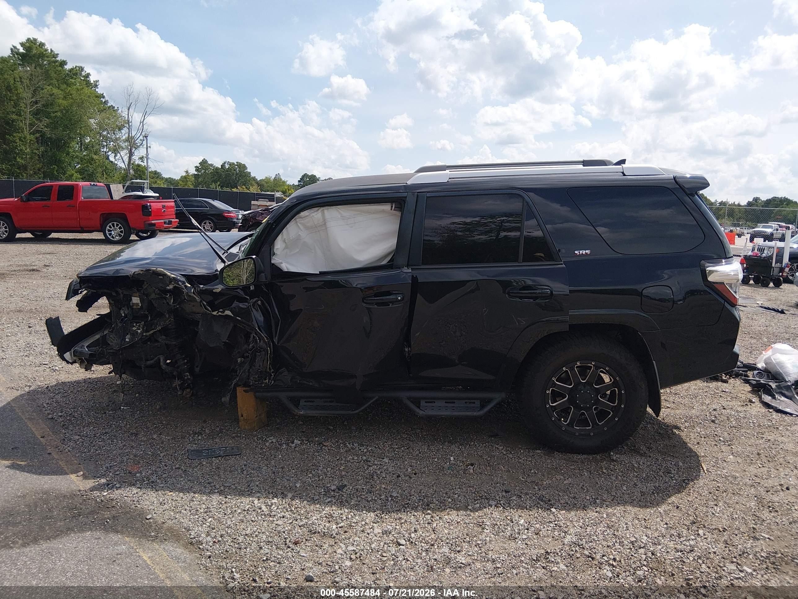 2014 Toyota 4runner Sr5 Black vin: JTEZU5JR4E5067292