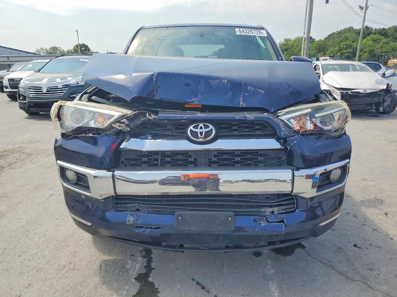 2014 Toyota 4runner Limited Синий vin: JTEZU5JR4E5076784