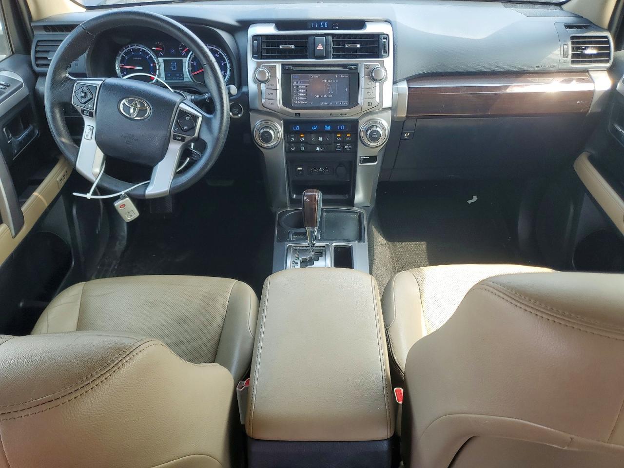 2014 Toyota 4runner Limited Синий vin: JTEZU5JR4E5076784