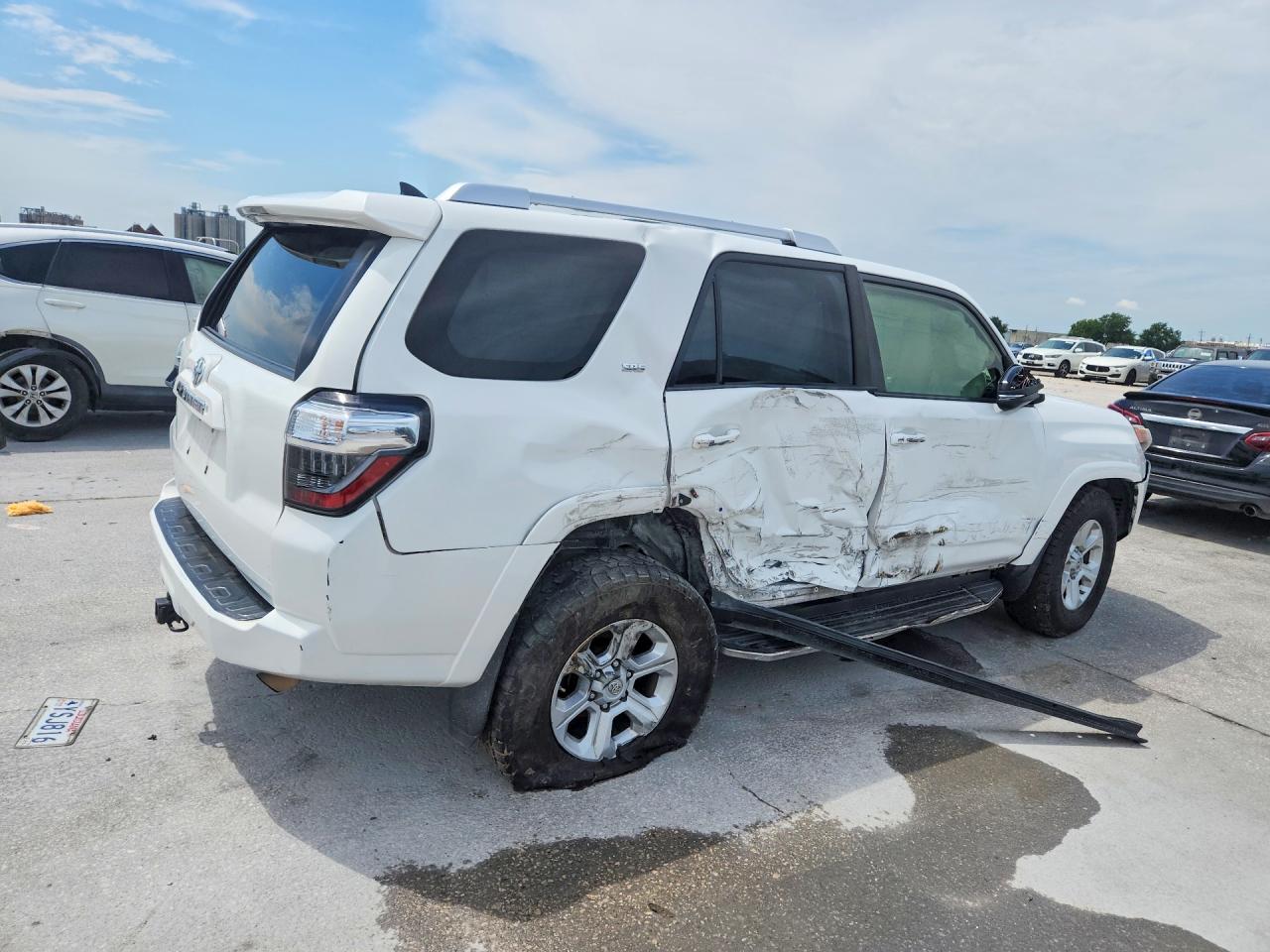 2014 Toyota 4runner Sr5 Premium Белый vin: JTEZU5JR4E5077210