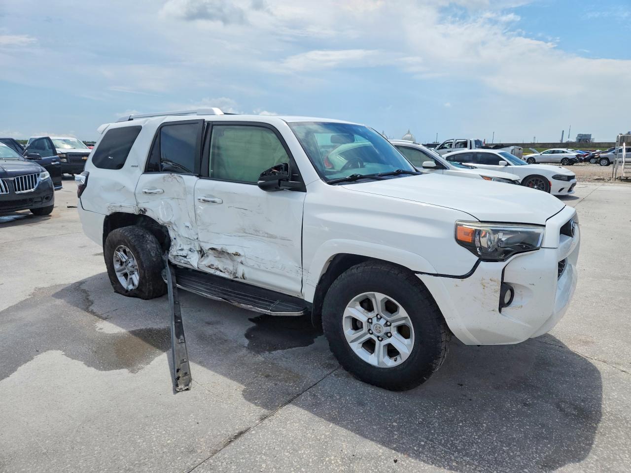 2014 Toyota 4runner Sr5 Premium Белый vin: JTEZU5JR4E5077210