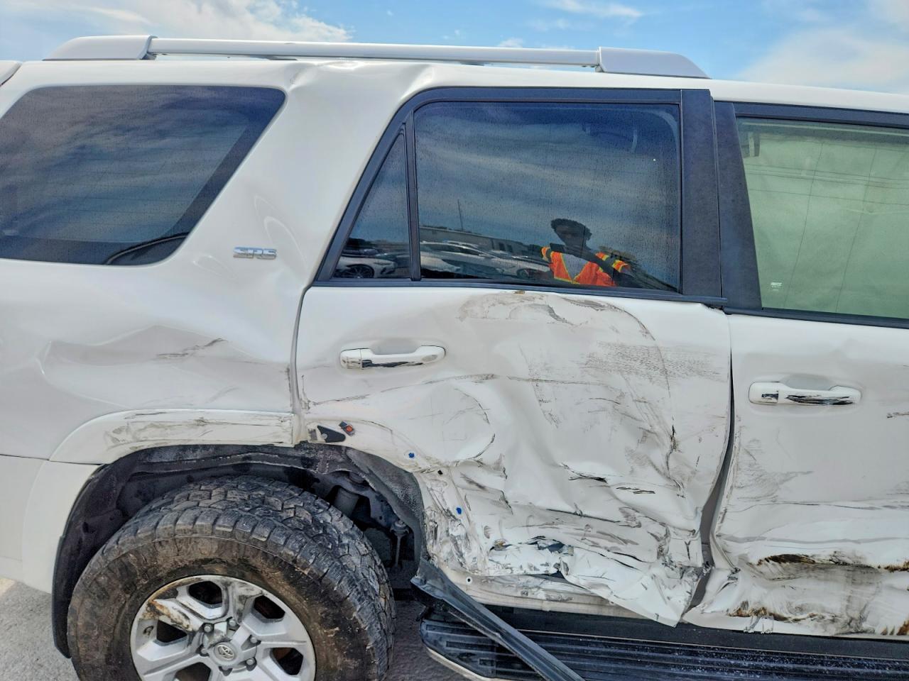 2014 Toyota 4runner Sr5 Premium Белый vin: JTEZU5JR4E5077210