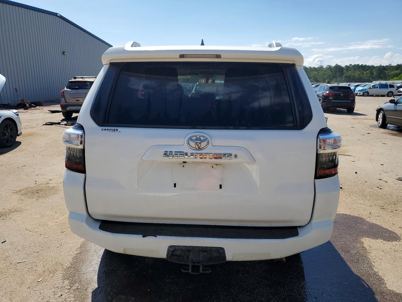 2015 Toyota 4runner Sr5 Premium White vin: JTEZU5JR4F5094669