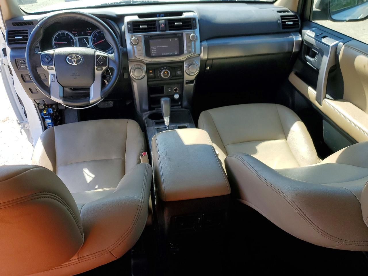 2015 Toyota 4runner Sr5 Premium White vin: JTEZU5JR4F5094669