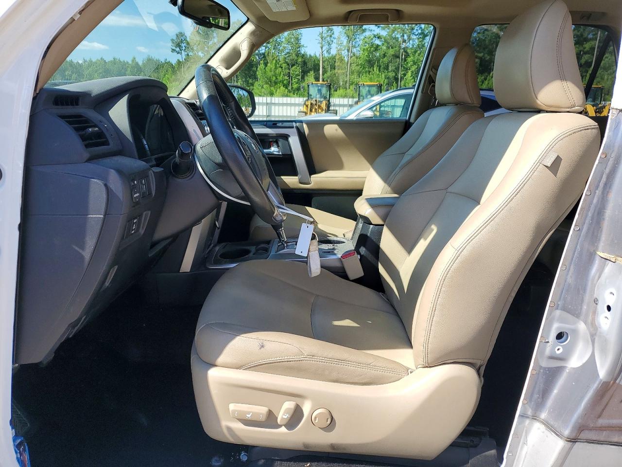 2015 Toyota 4runner Sr5 Premium White vin: JTEZU5JR4F5094669