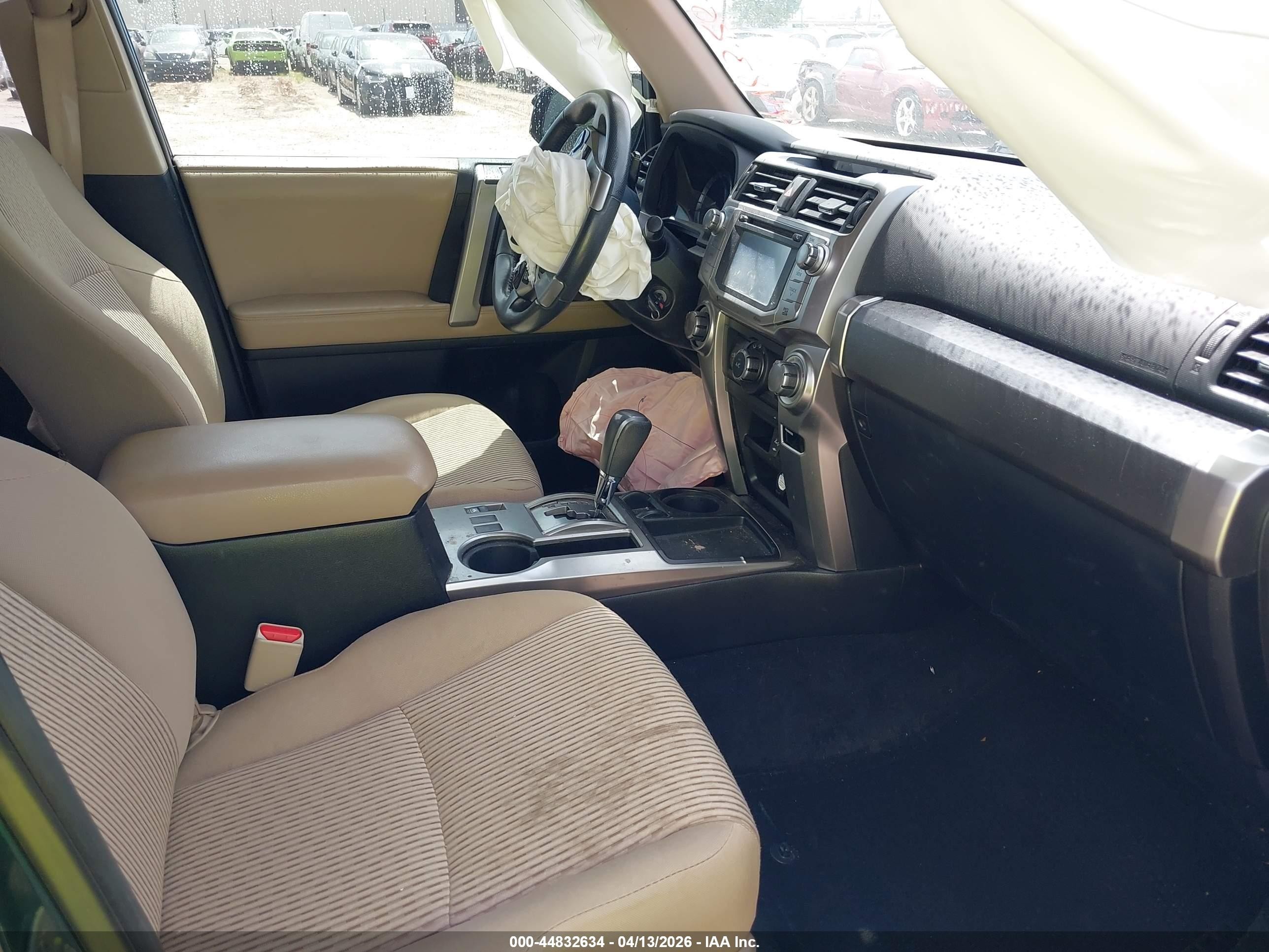 2015 Toyota 4runner Sr5 Blue vin: JTEZU5JR4F5099824