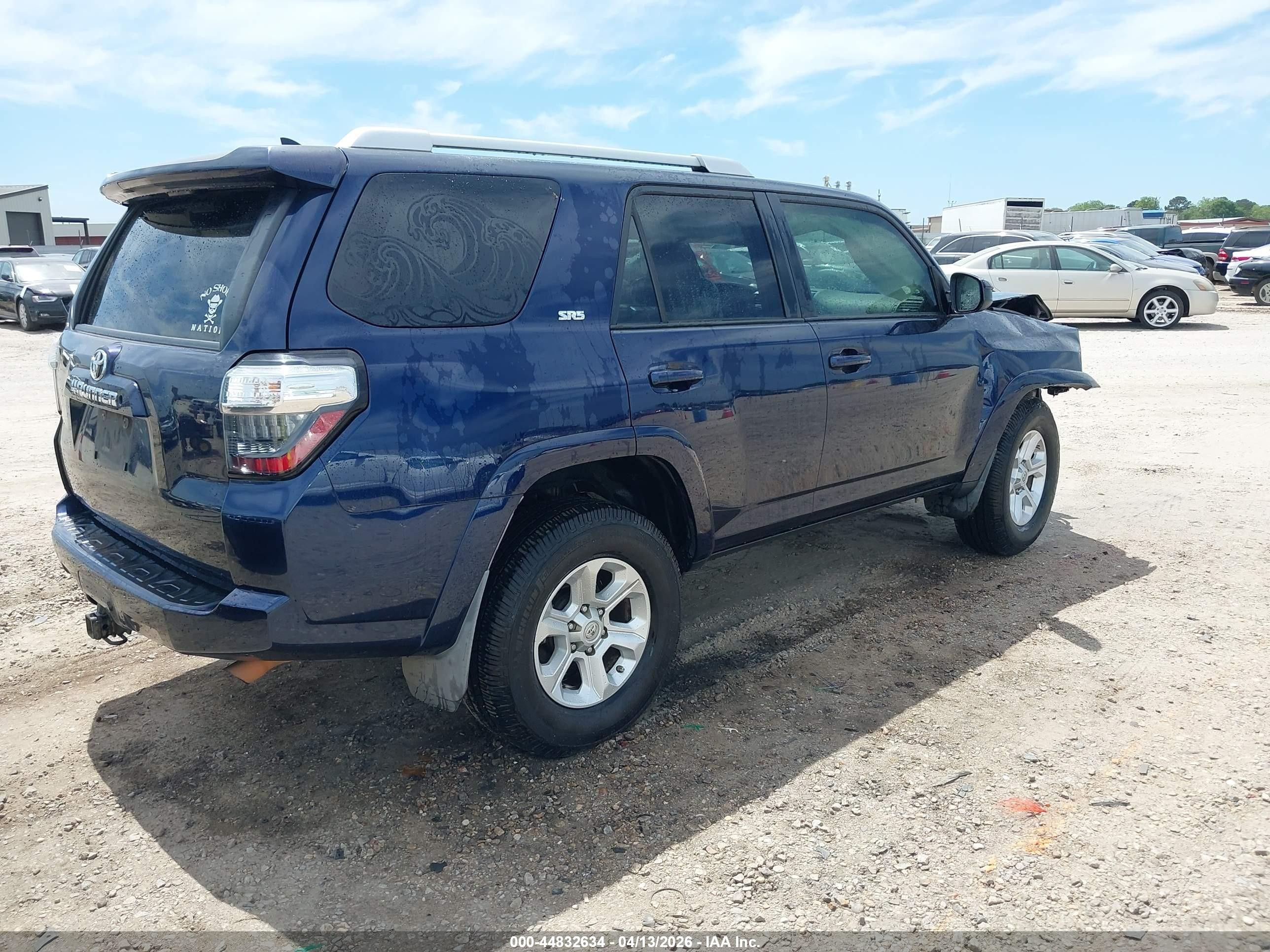 2015 Toyota 4runner Sr5 Blue vin: JTEZU5JR4F5099824