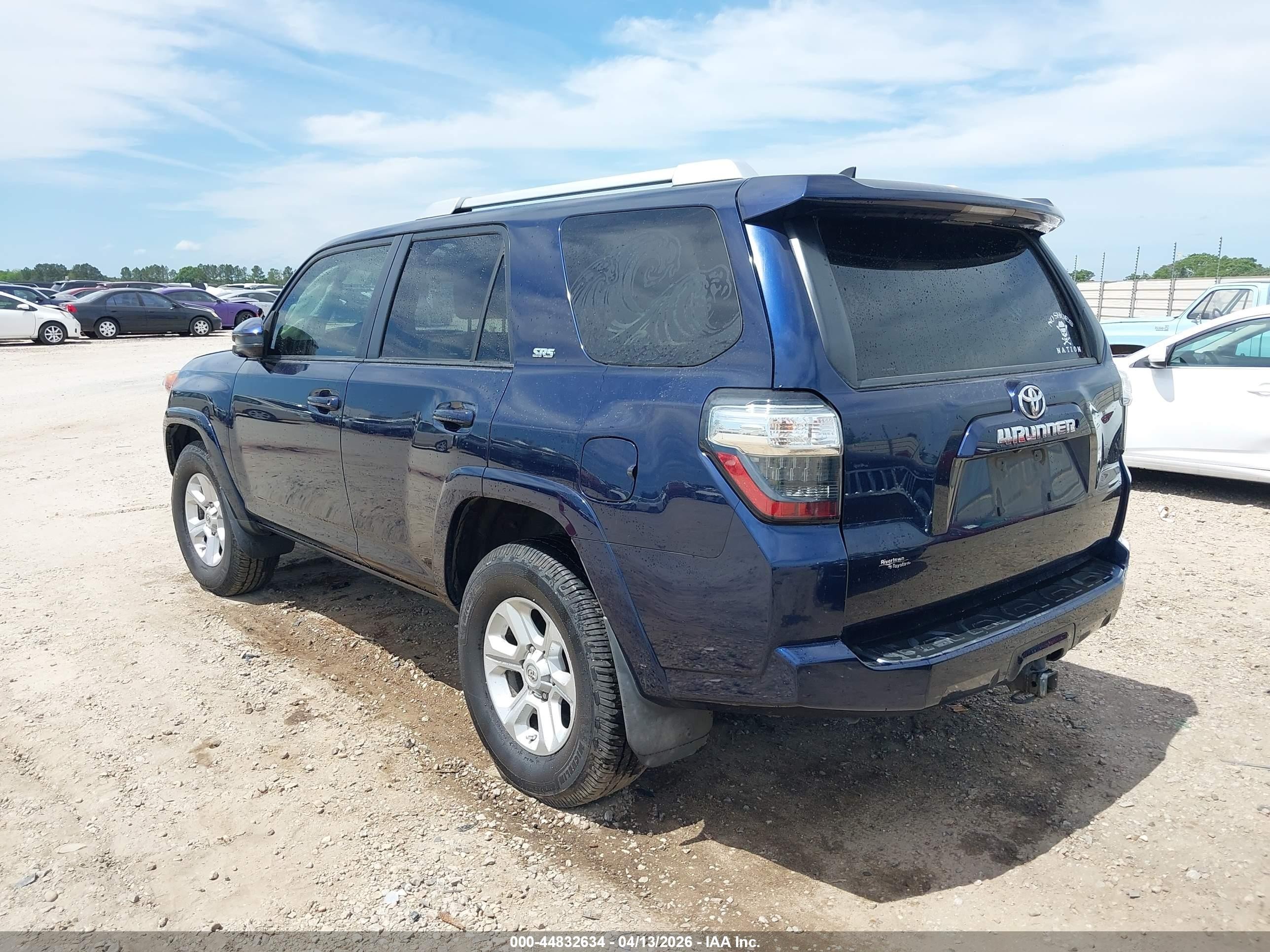 2015 Toyota 4runner Sr5 Blue vin: JTEZU5JR4F5099824