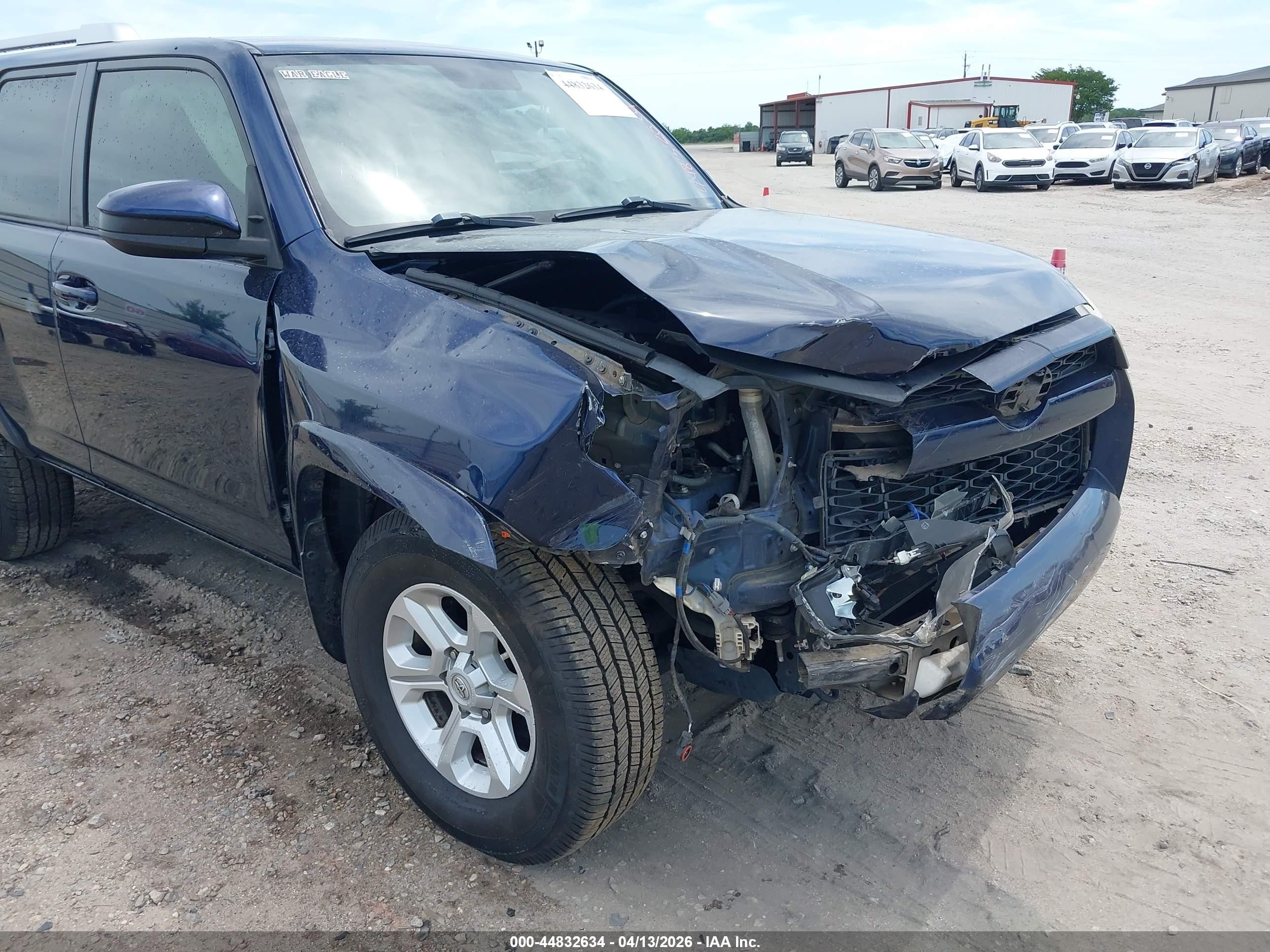 2015 Toyota 4runner Sr5 Blue vin: JTEZU5JR4F5099824