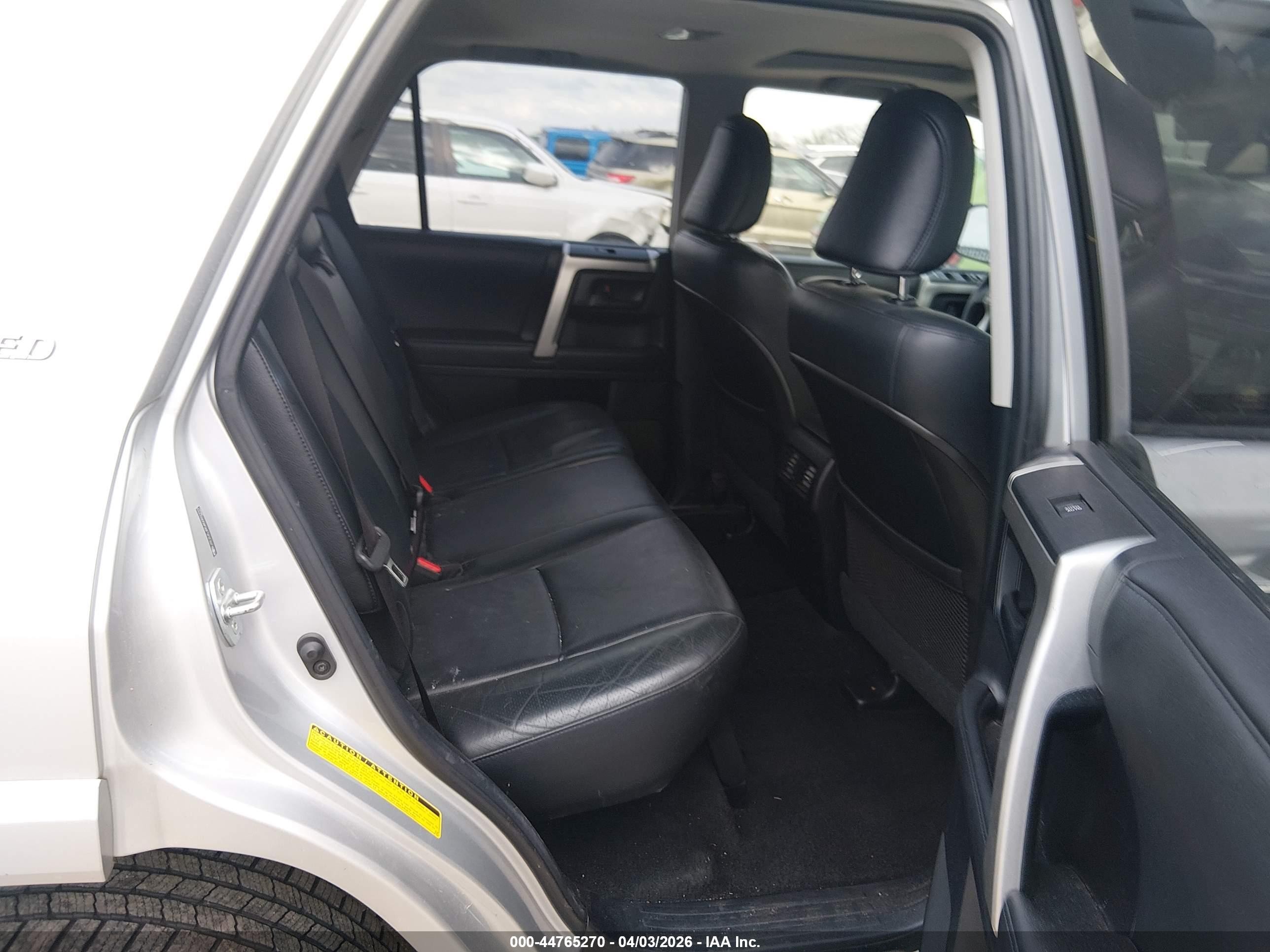 2010 Toyota 4runner Limited V6 Gray vin: JTEZU5JR5A5002719