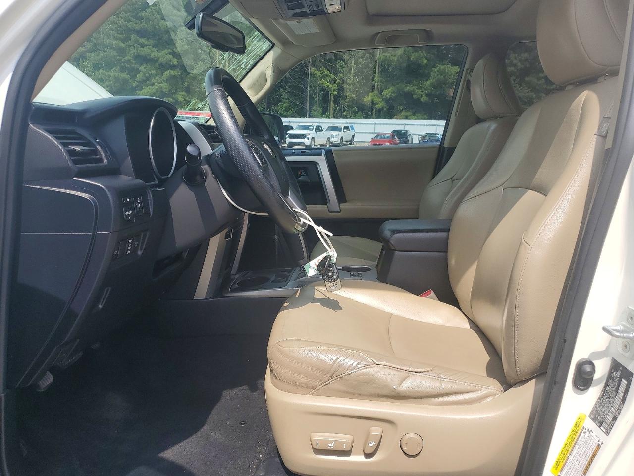 2010 Toyota 4runner Limited White vin: JTEZU5JR5A5003398