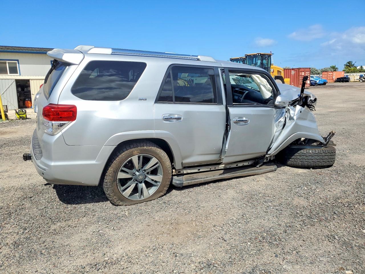 2011 Toyota 4runner Sr5 Silver vin: JTEZU5JR5B5018078