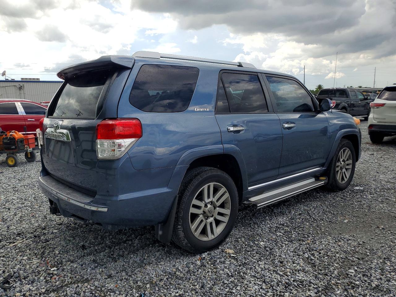 2011 Toyota 4runner Limited Blue vin: JTEZU5JR5B5022325