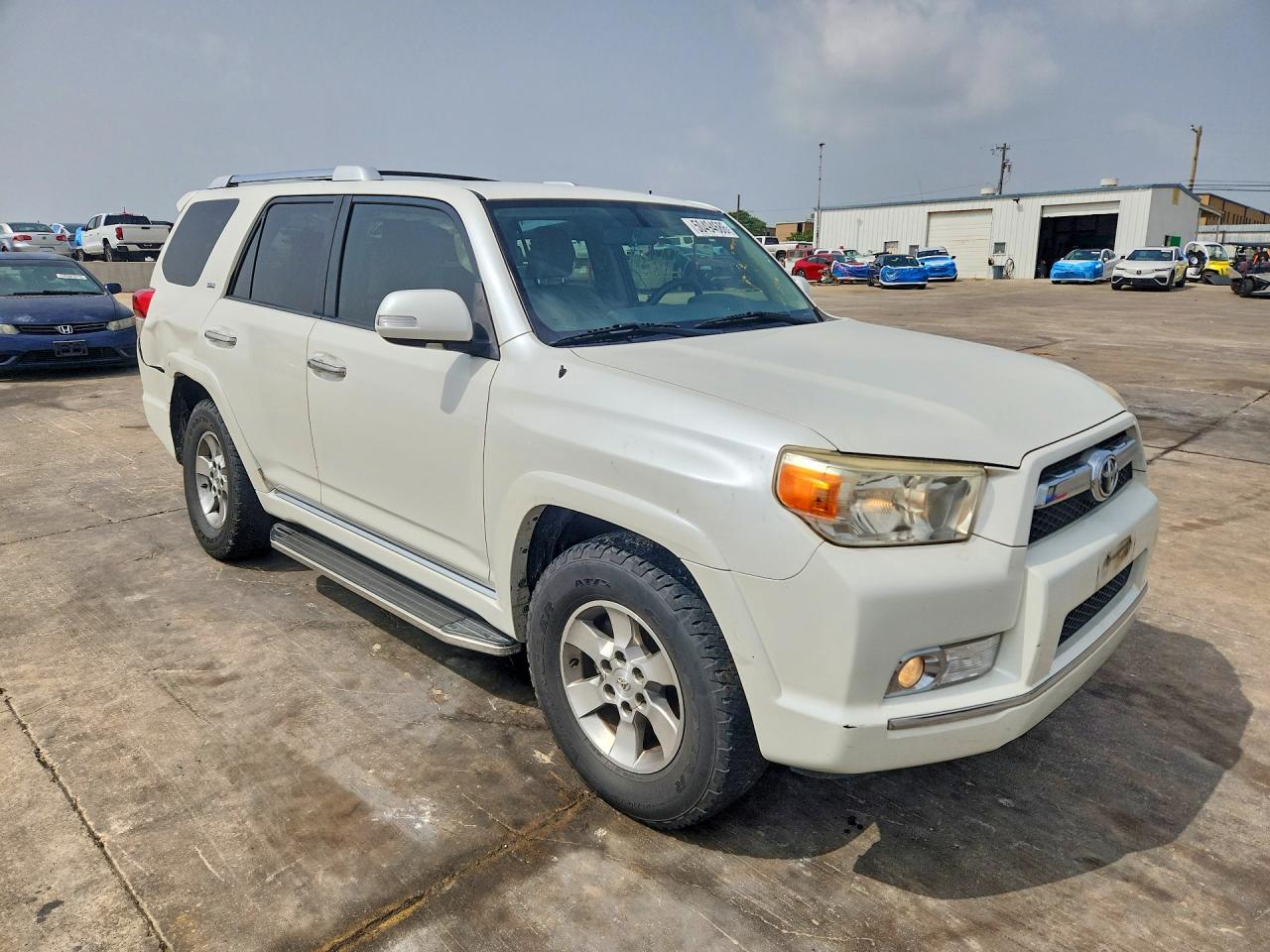 2012 Toyota 4runner Sr5 Белый vin: JTEZU5JR5C5035870