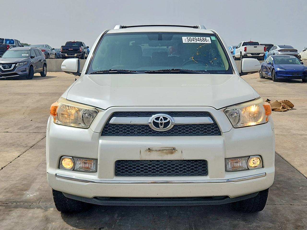 2012 Toyota 4runner Sr5 Белый vin: JTEZU5JR5C5035870