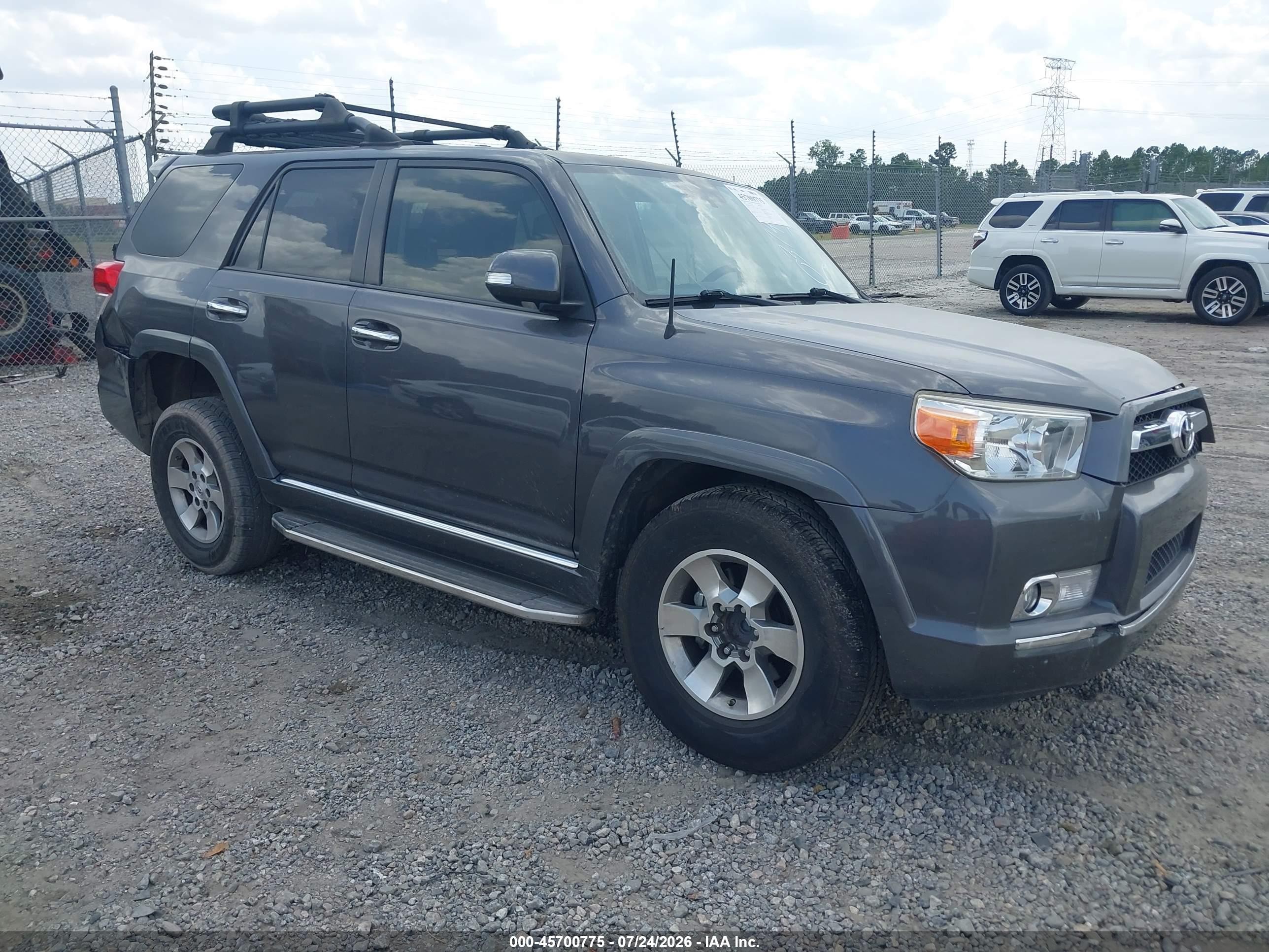2012 Toyota 4runner Sr5 Gray vin: JTEZU5JR5C5037487