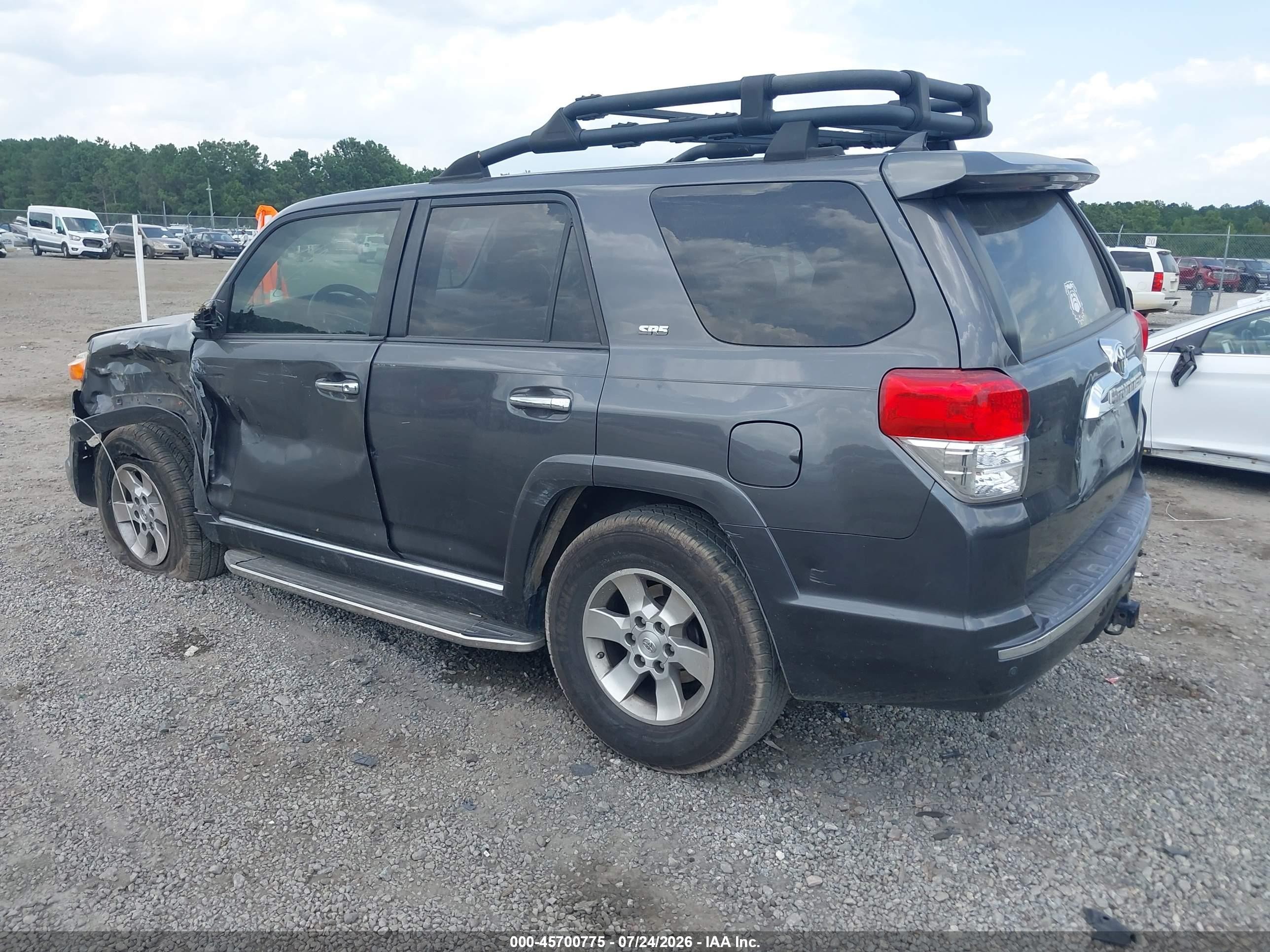 2012 Toyota 4runner Sr5 Gray vin: JTEZU5JR5C5037487