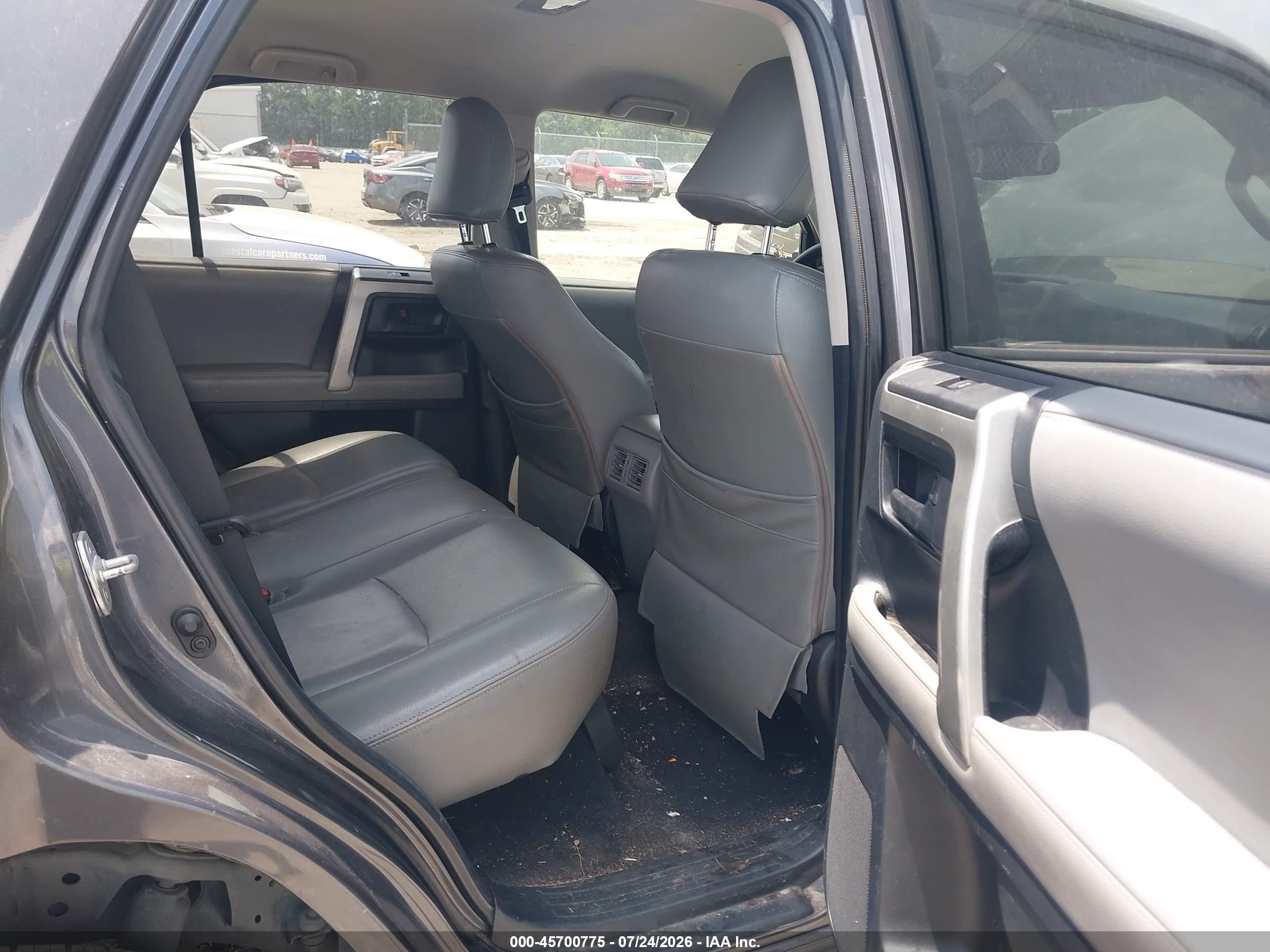 2012 Toyota 4runner Sr5 Gray vin: JTEZU5JR5C5037487
