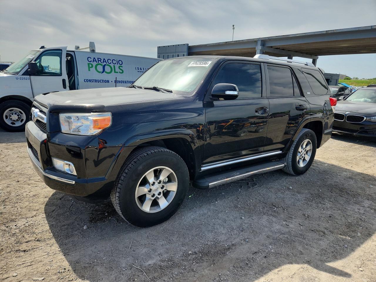 2012 Toyota 4runner Sr5 Black vin: JTEZU5JR5C5039658