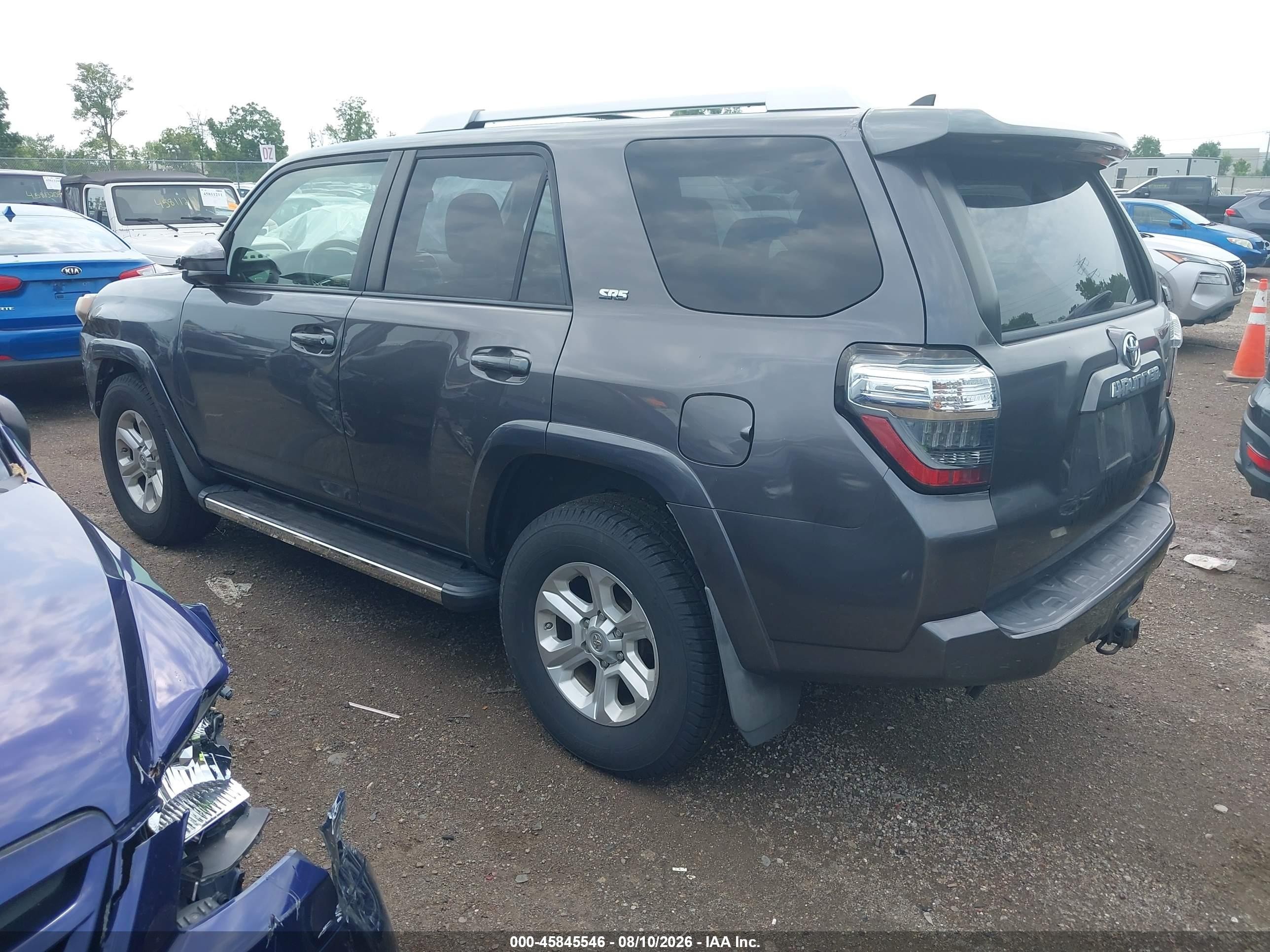 2014 Toyota 4runner Sr5 Gray vin: JTEZU5JR5E5070413