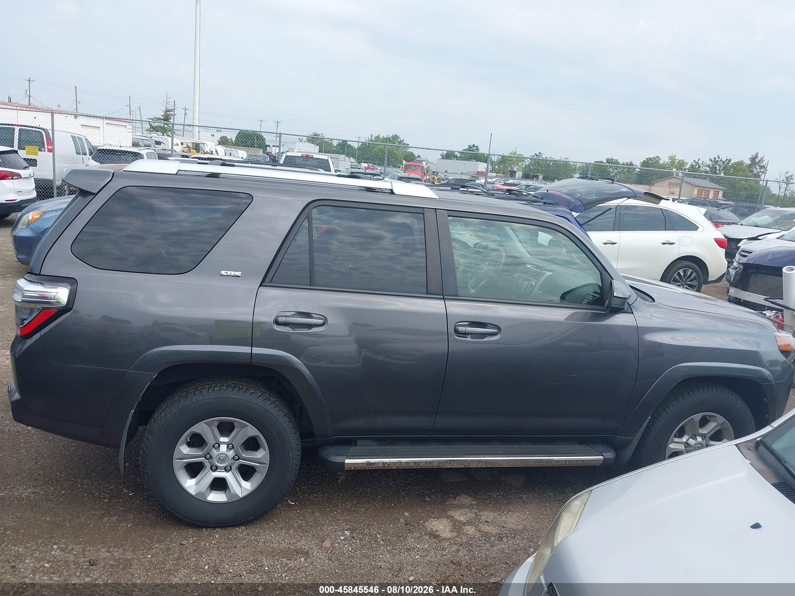 2014 Toyota 4runner Sr5 Gray vin: JTEZU5JR5E5070413