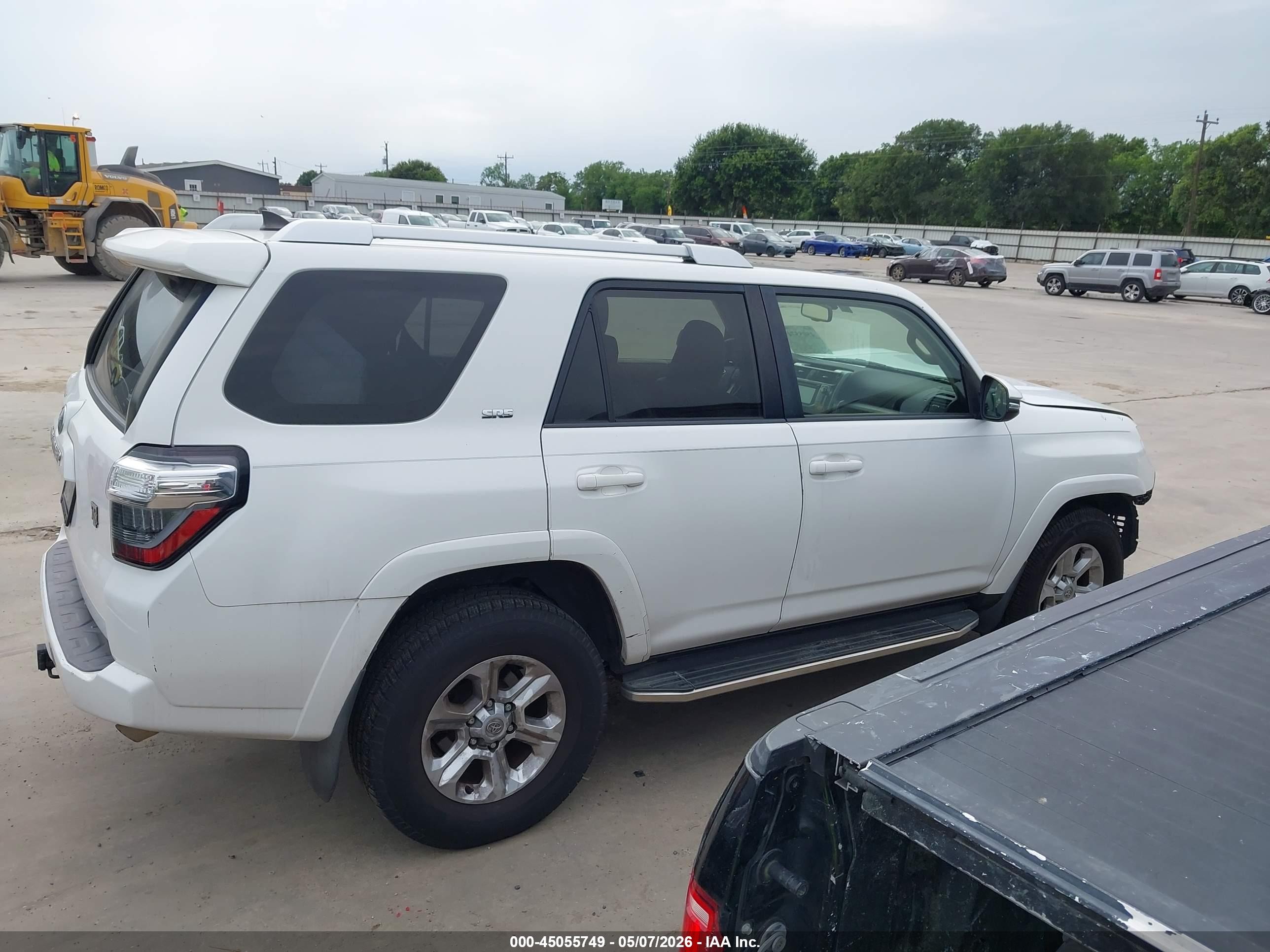 2014 Toyota 4runner Sr5 Premium White vin: JTEZU5JR5E5077863