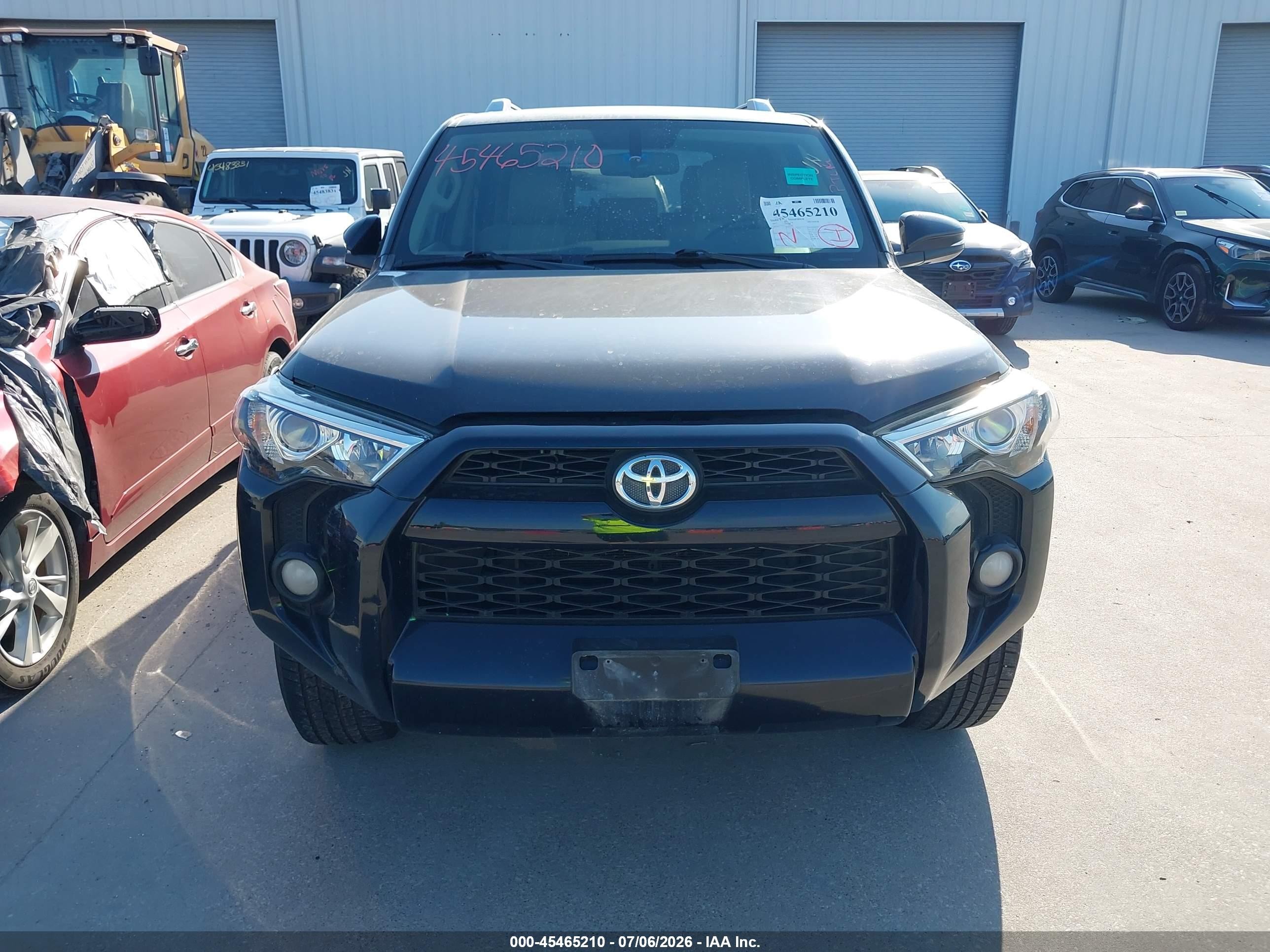 2015 Toyota 4runner Sr5 Premium Black vin: JTEZU5JR5F5087763