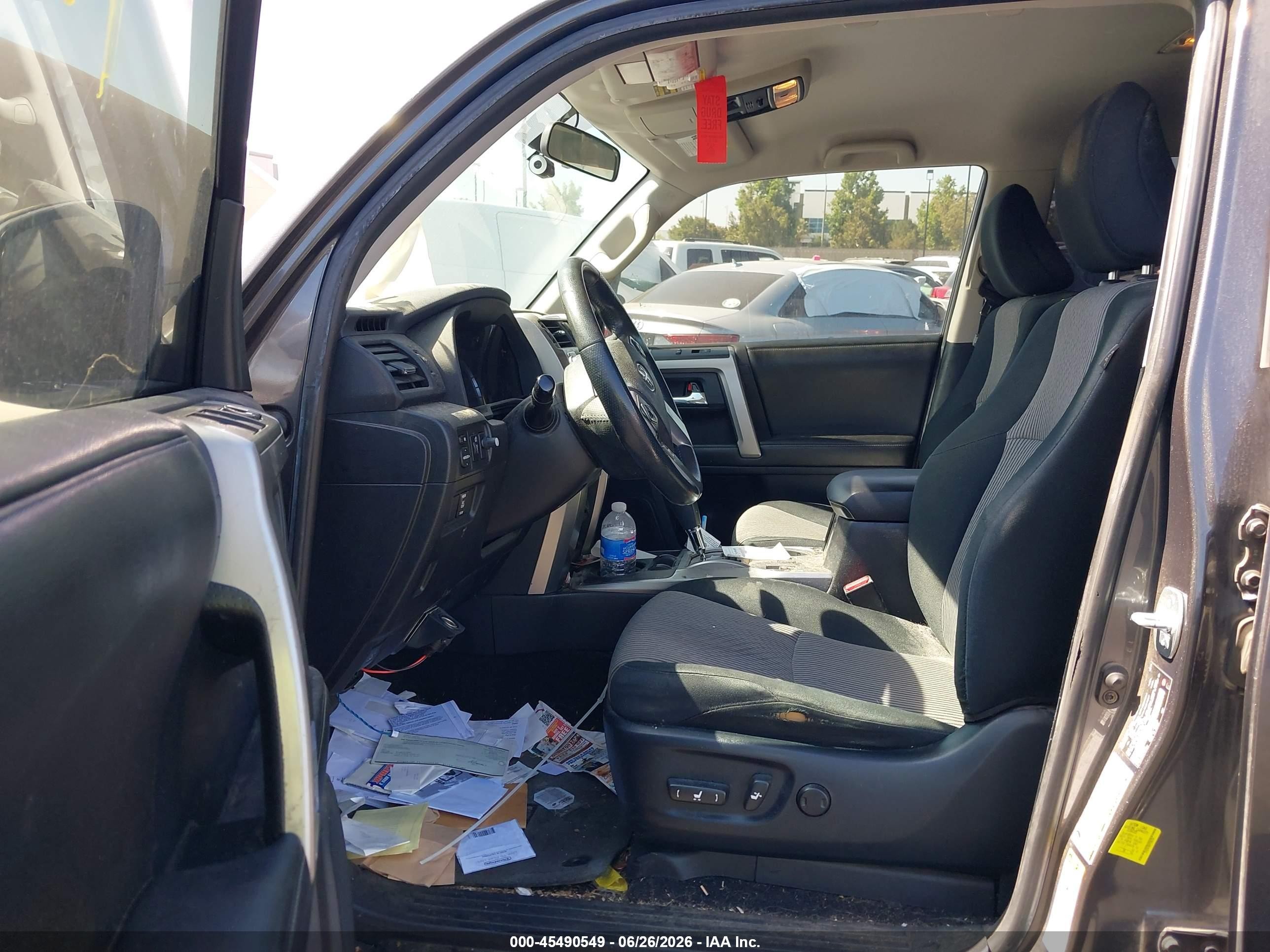 2015 Toyota 4runner Sr5 Gray vin: JTEZU5JR5F5102326