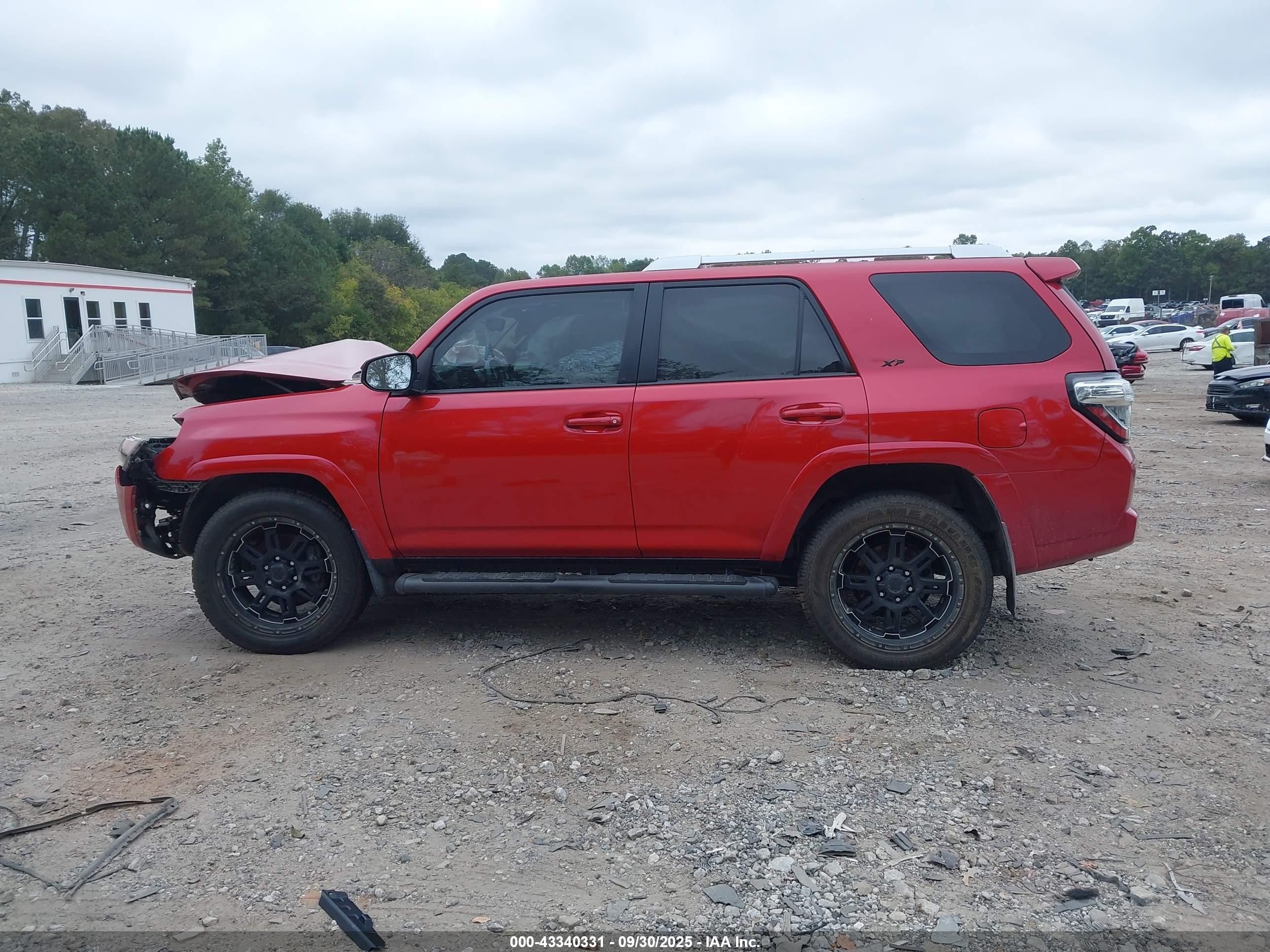 2018 Toyota 4runner Sr5 Premium Красный vin: JTEZU5JR5J5169078