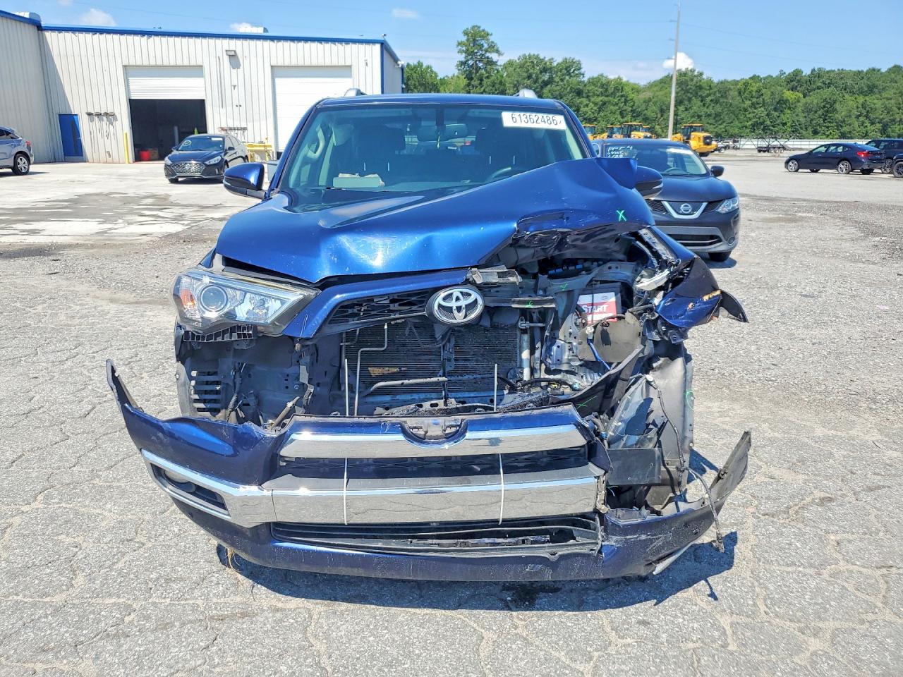 2018 Toyota 4runner Limited Blue vin: JTEZU5JR5J5170862