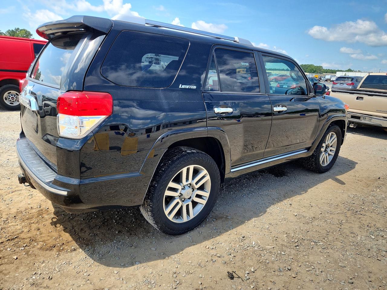 2011 Toyota 4runner Limited Black vin: JTEZU5JR6B5020177