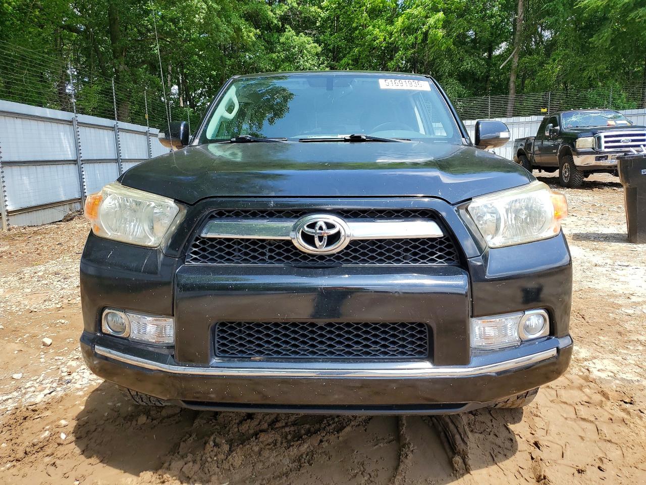2012 Toyota 4runner Sr5 Black vin: JTEZU5JR6C5036669