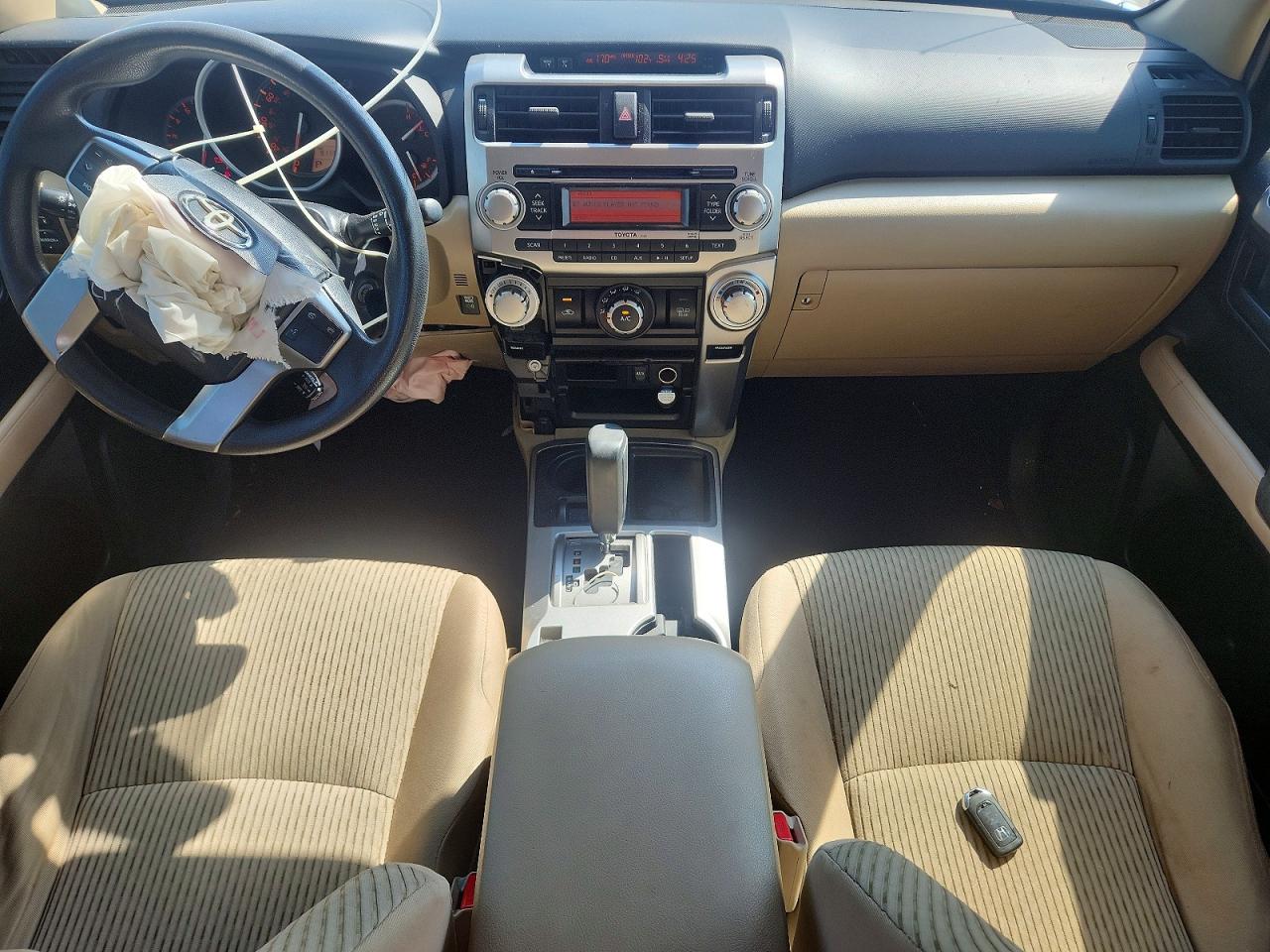 2012 Toyota 4runner Sr5 Белый vin: JTEZU5JR6C5036686