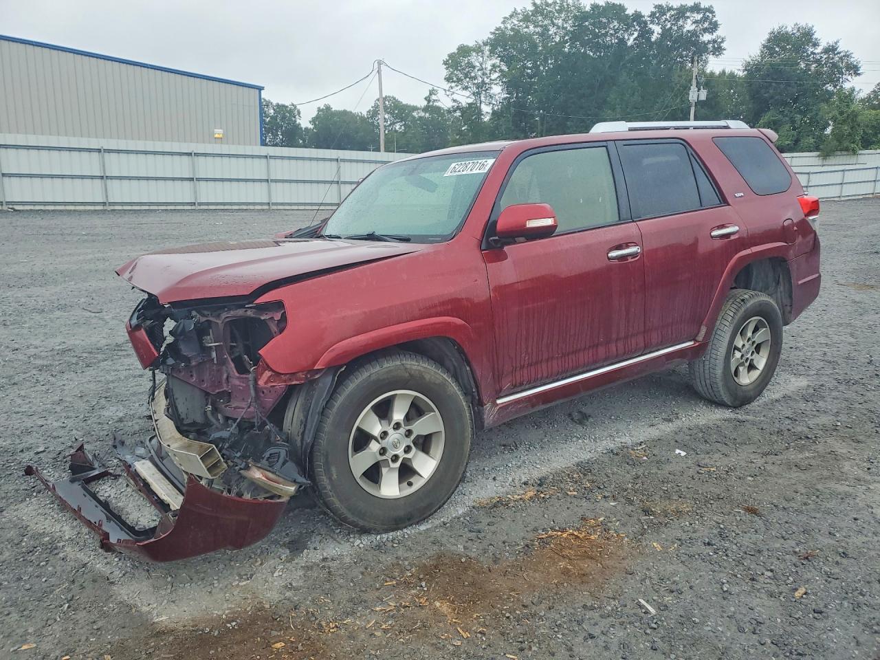 2013 Toyota 4runner Sr5 Бордовый vin: JTEZU5JR6D5051528