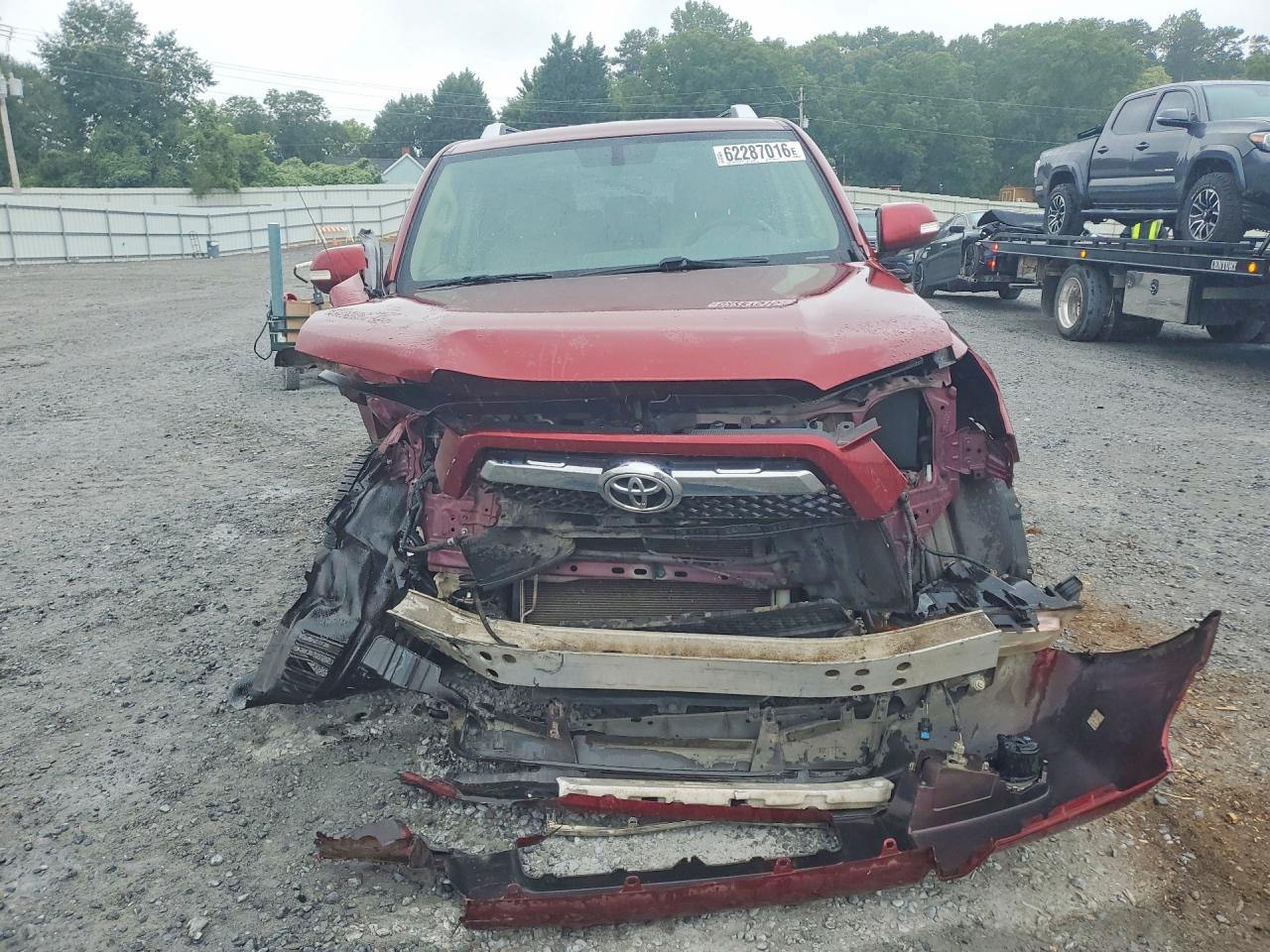 2013 Toyota 4runner Sr5 Бордовый vin: JTEZU5JR6D5051528