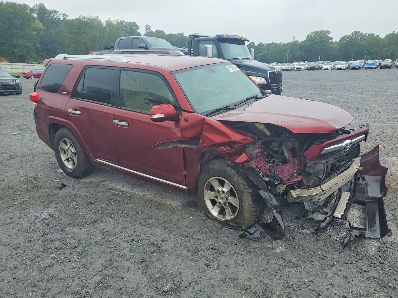 2013 Toyota 4runner Sr5 Бордовый vin: JTEZU5JR6D5051528