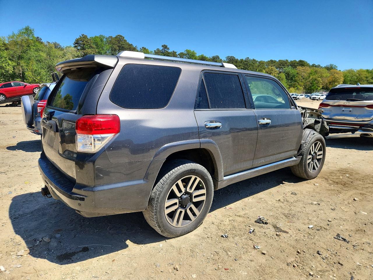 2013 Toyota 4runner Sr5 Gray vin: JTEZU5JR6D5055188