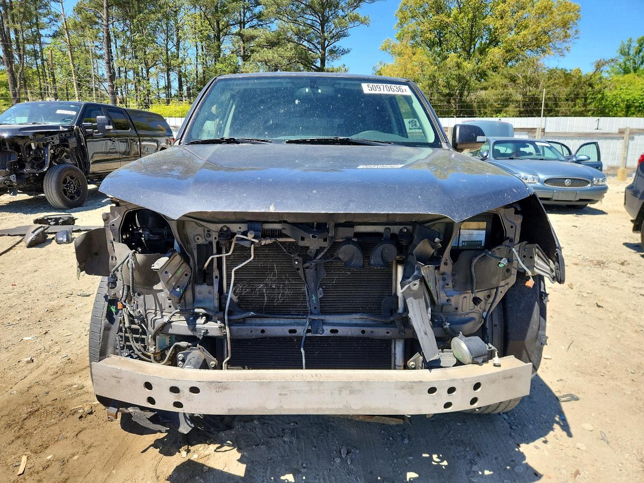 2013 Toyota 4runner Sr5 Gray vin: JTEZU5JR6D5055188