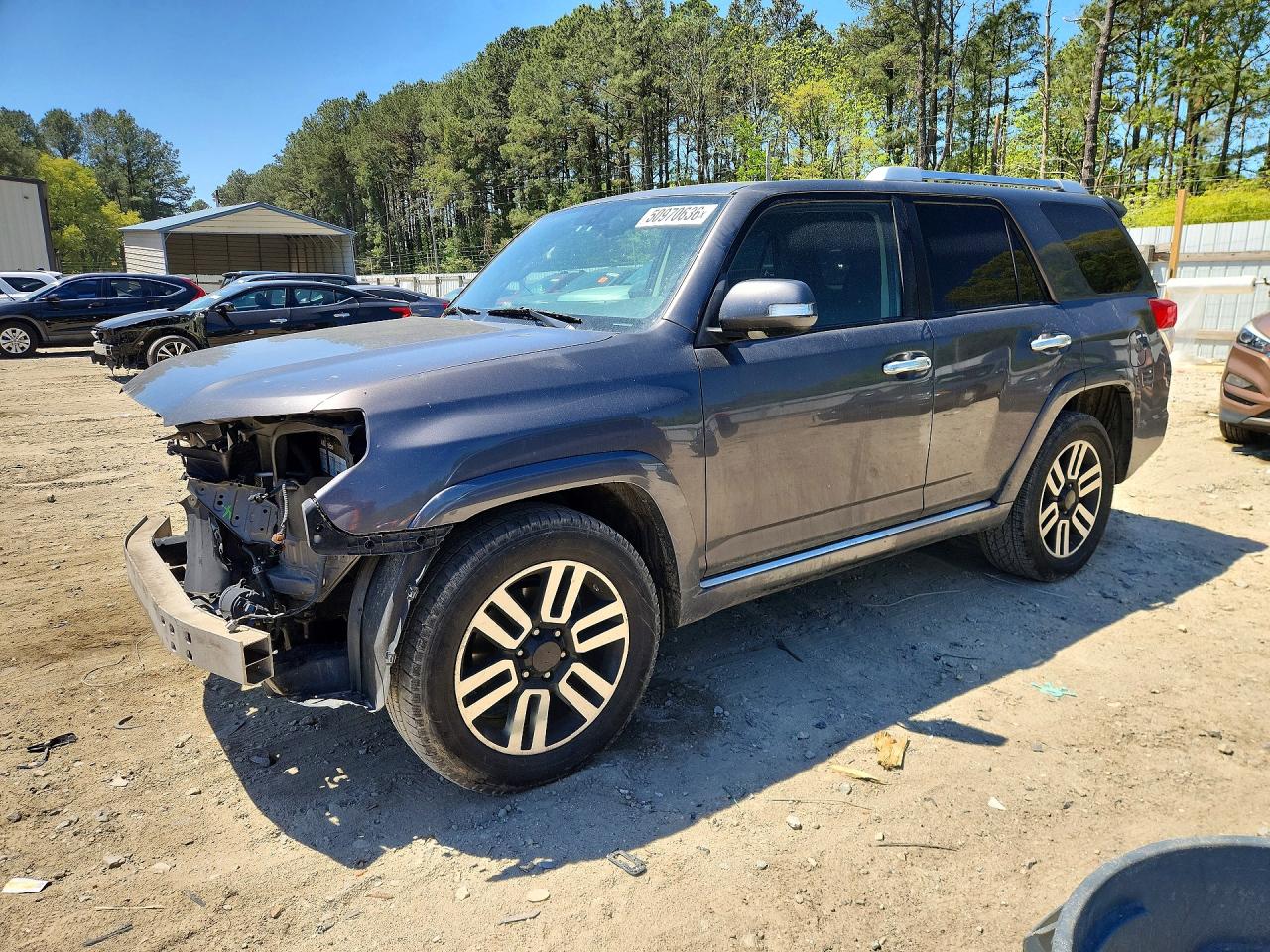 2013 Toyota 4runner Sr5 Серый vin: JTEZU5JR6D5055188