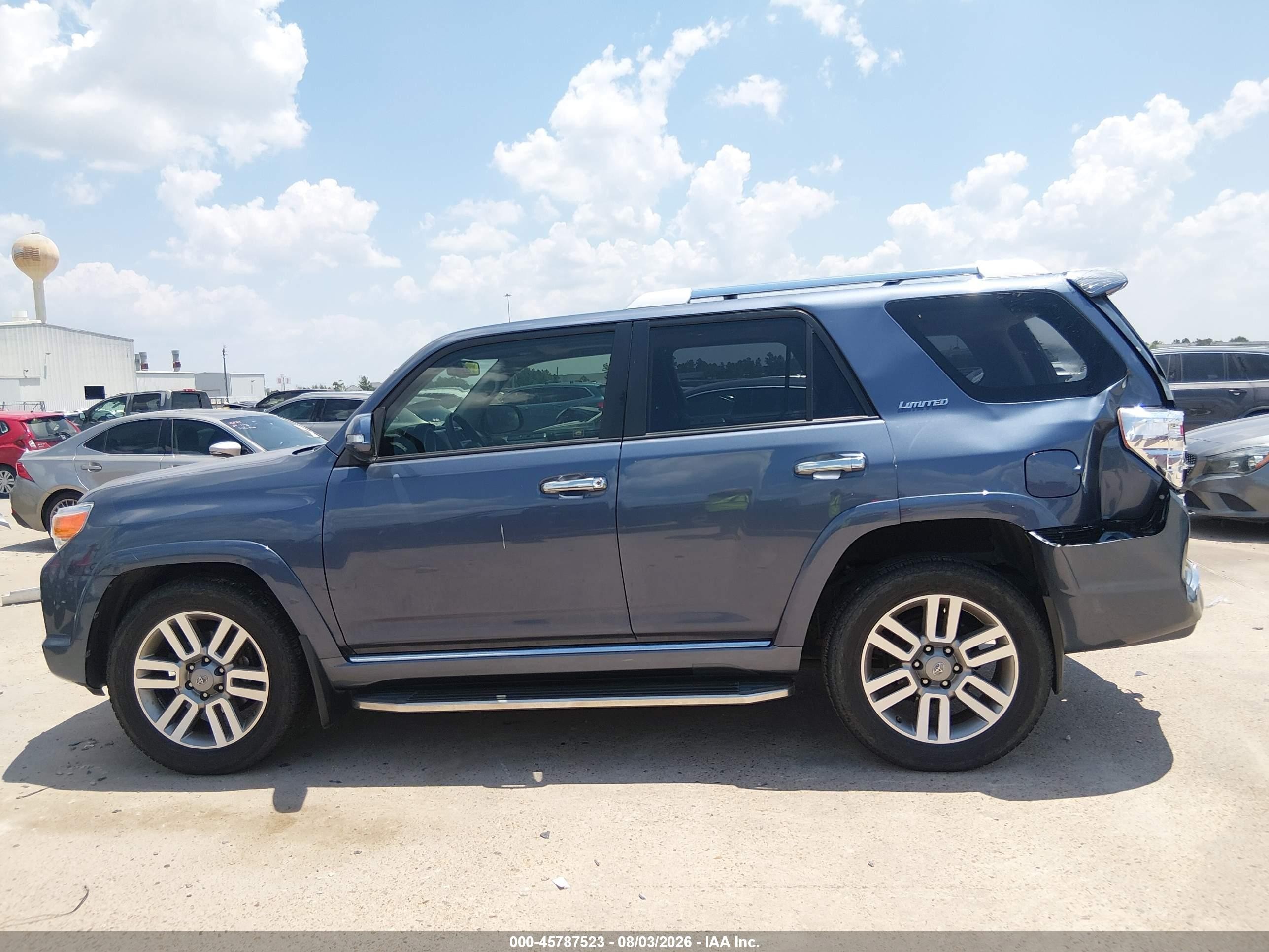 2013 Toyota 4runner Limited Gray vin: JTEZU5JR6D5062870