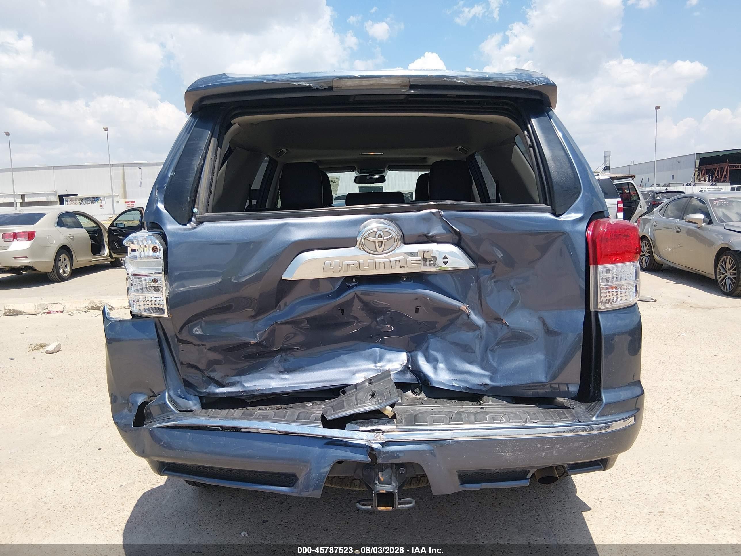 2013 Toyota 4runner Limited Gray vin: JTEZU5JR6D5062870